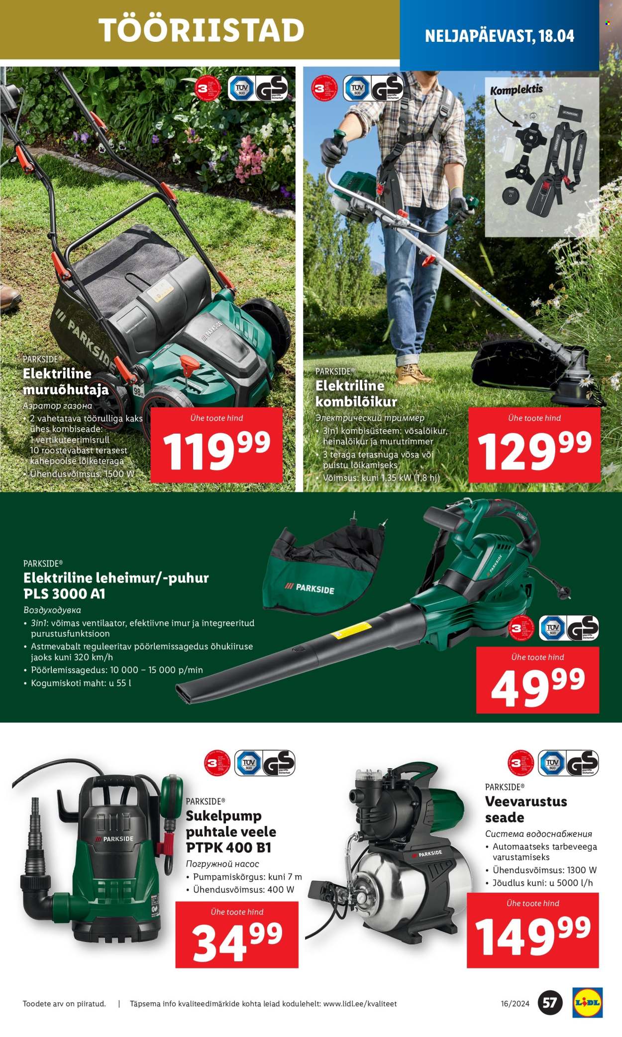 Lidl kliendileht - 15.04.2024 - 21.04.2024. Lehekülg 25