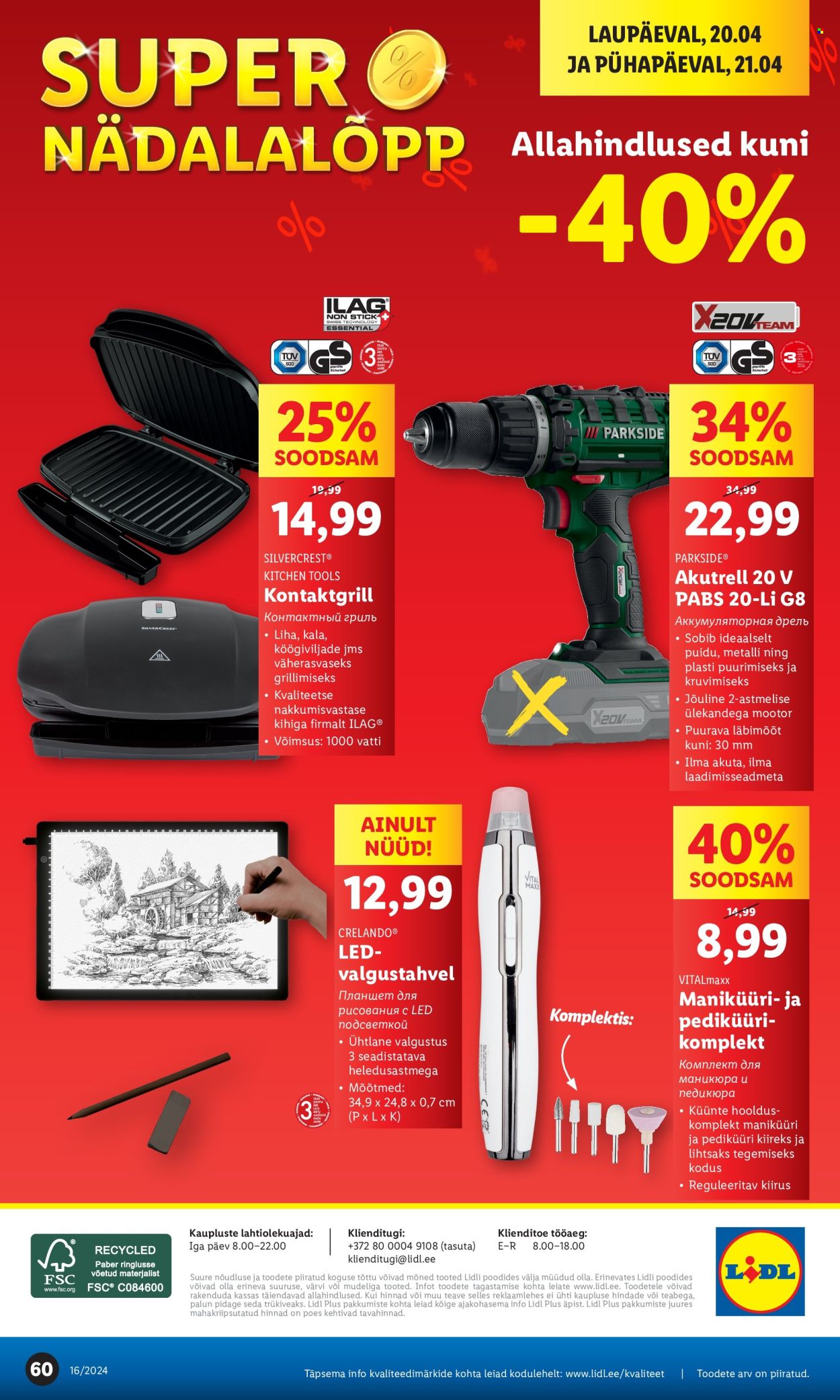 Lidl kliendileht - 15.04.2024 - 21.04.2024. Lehekülg 28