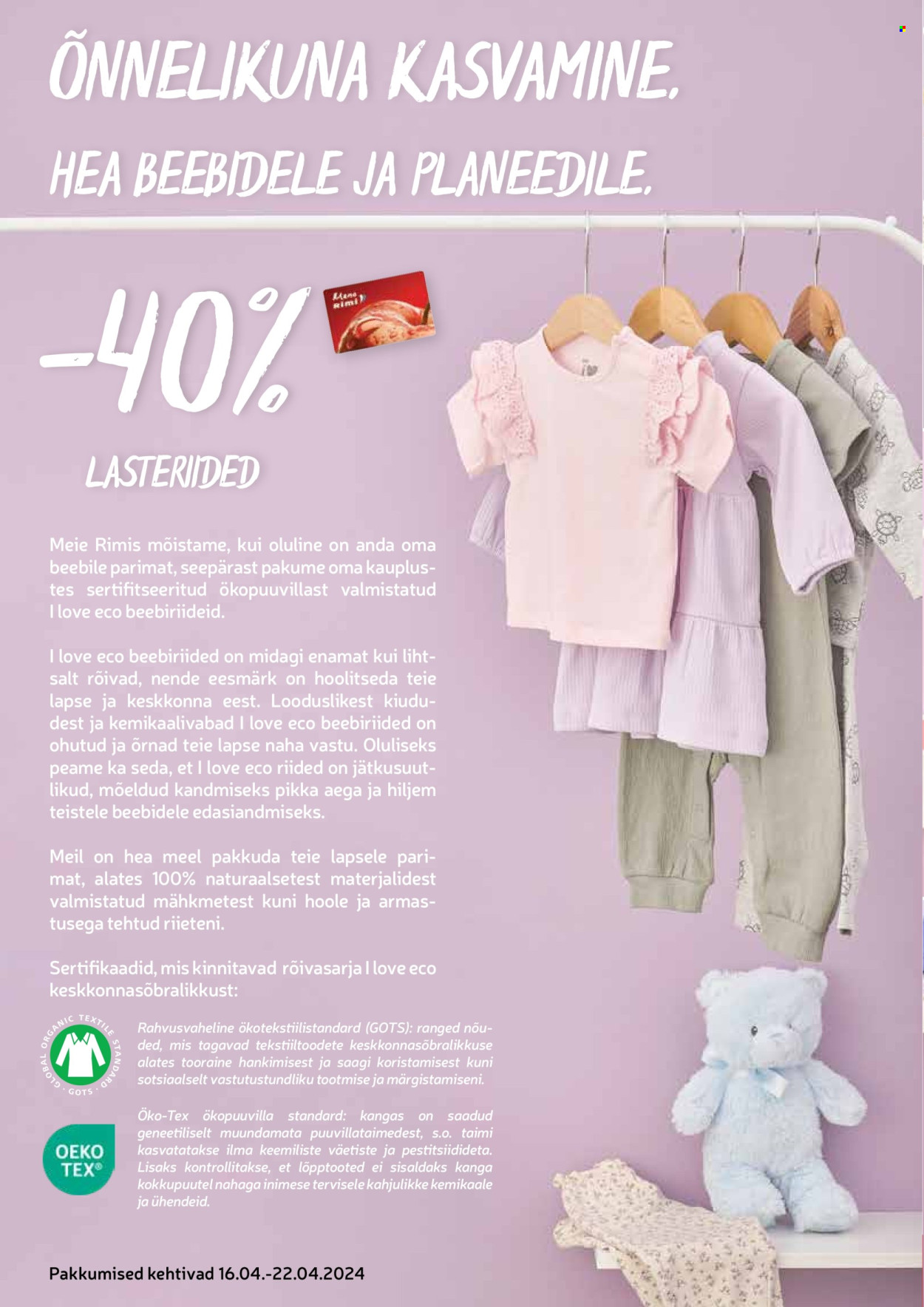 Rimi kliendileht - 16.04.2024 - 22.04.2024. Lehekülg 10