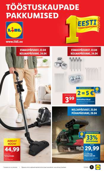 Kaupluse Lidl kliendileht - 22.04.2024 - 28.04.2024.