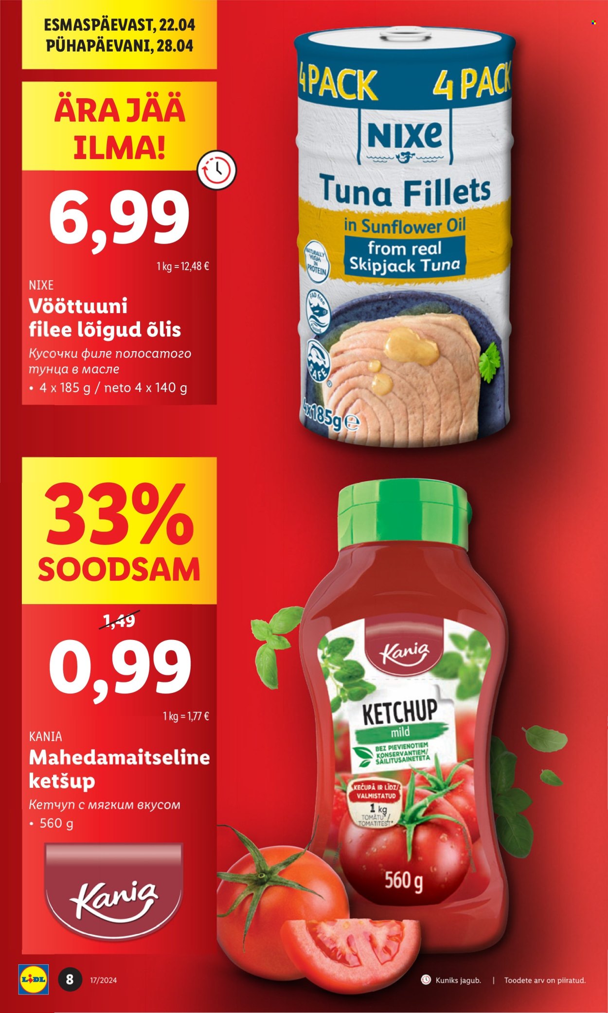 Lidl kliendileht - 22.04.2024 - 28.04.2024. Lehekülg 8