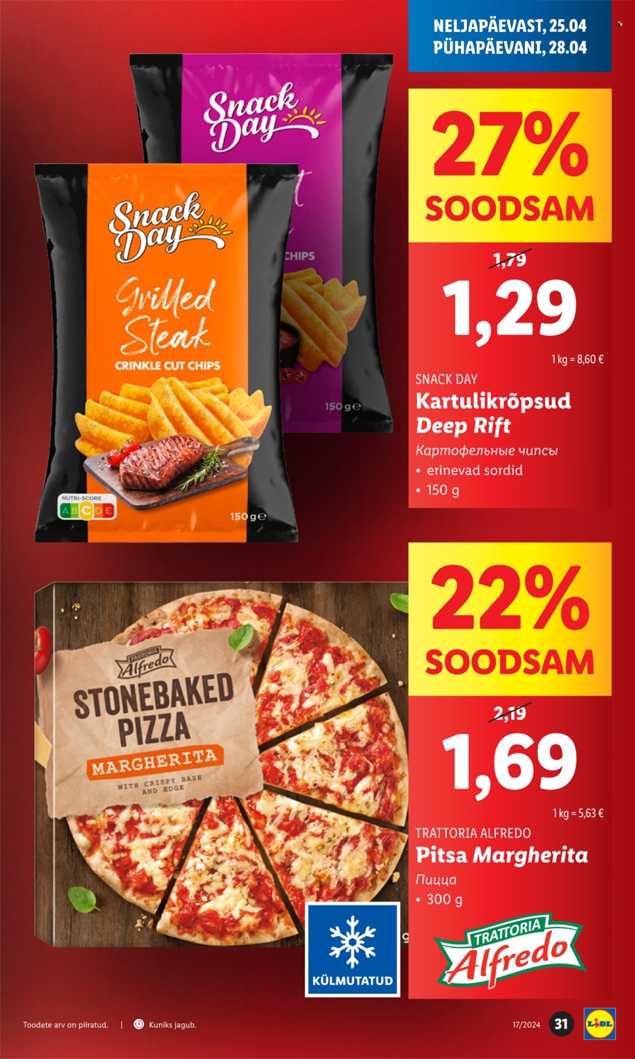 Lidl kliendileht - 22.04.2024 - 28.04.2024. Lehekülg 31