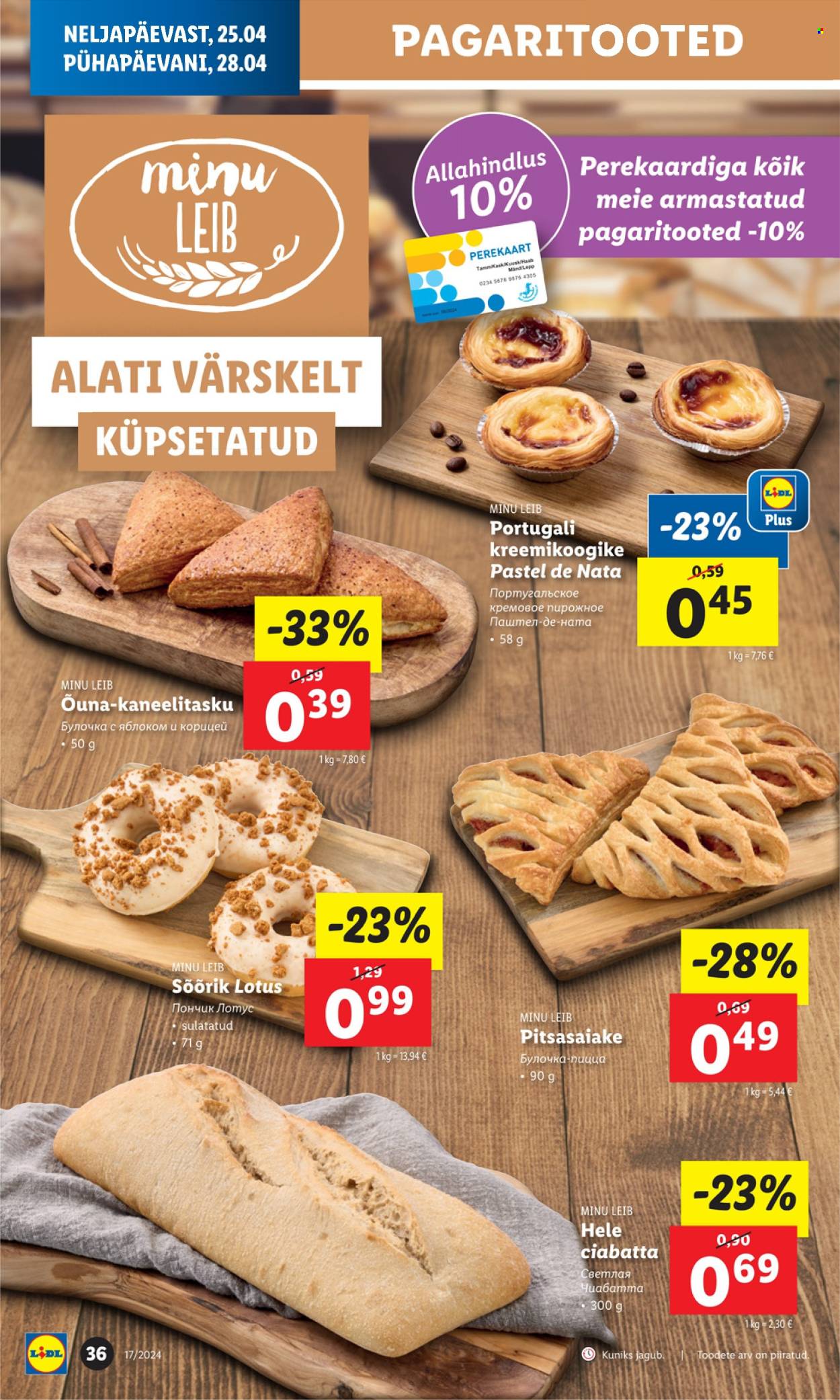 Lidl kliendileht - 22.04.2024 - 28.04.2024. Lehekülg 36