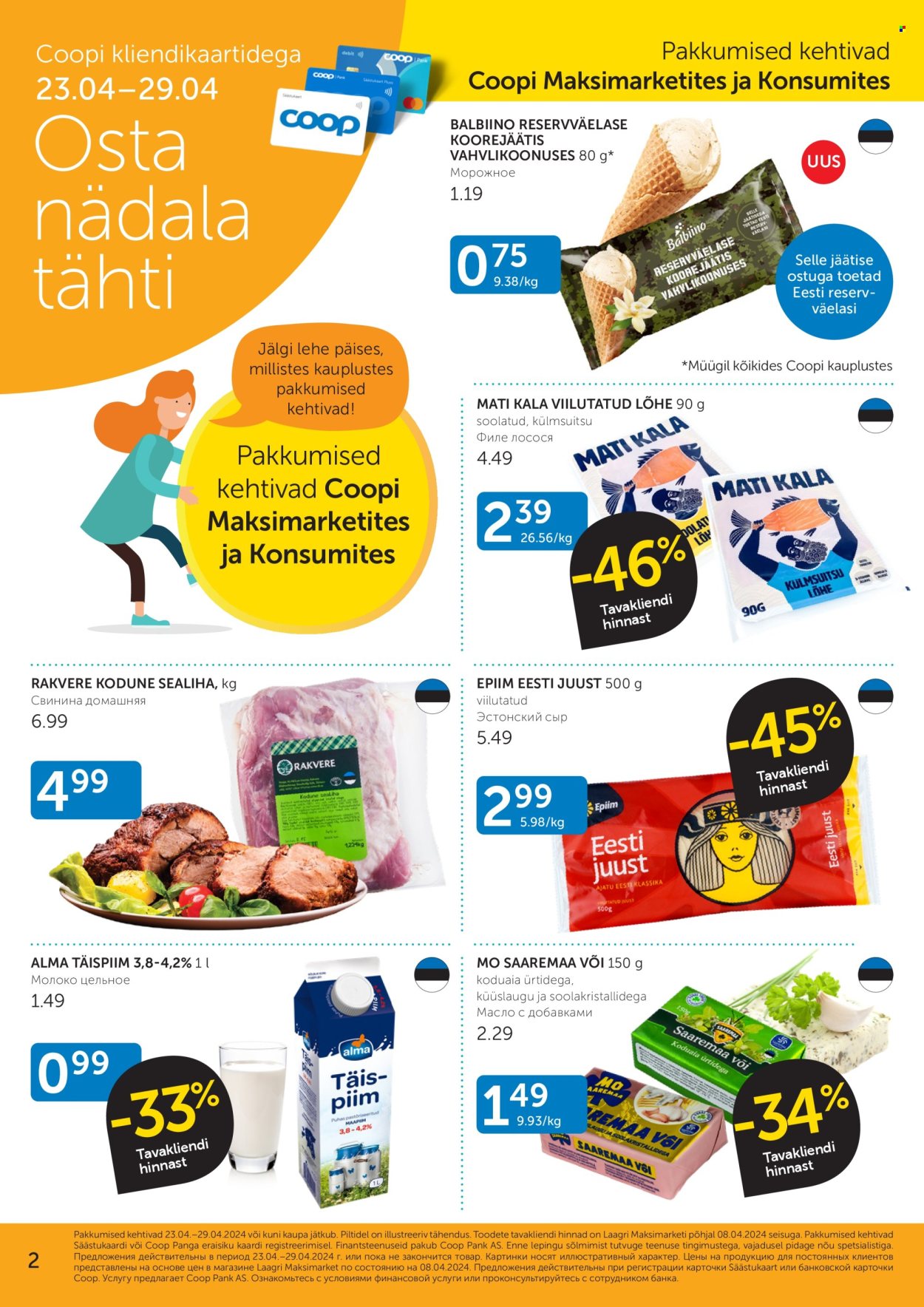 Coop kliendileht - 23.04.2024 - 29.04.2024. Lehekülg 2