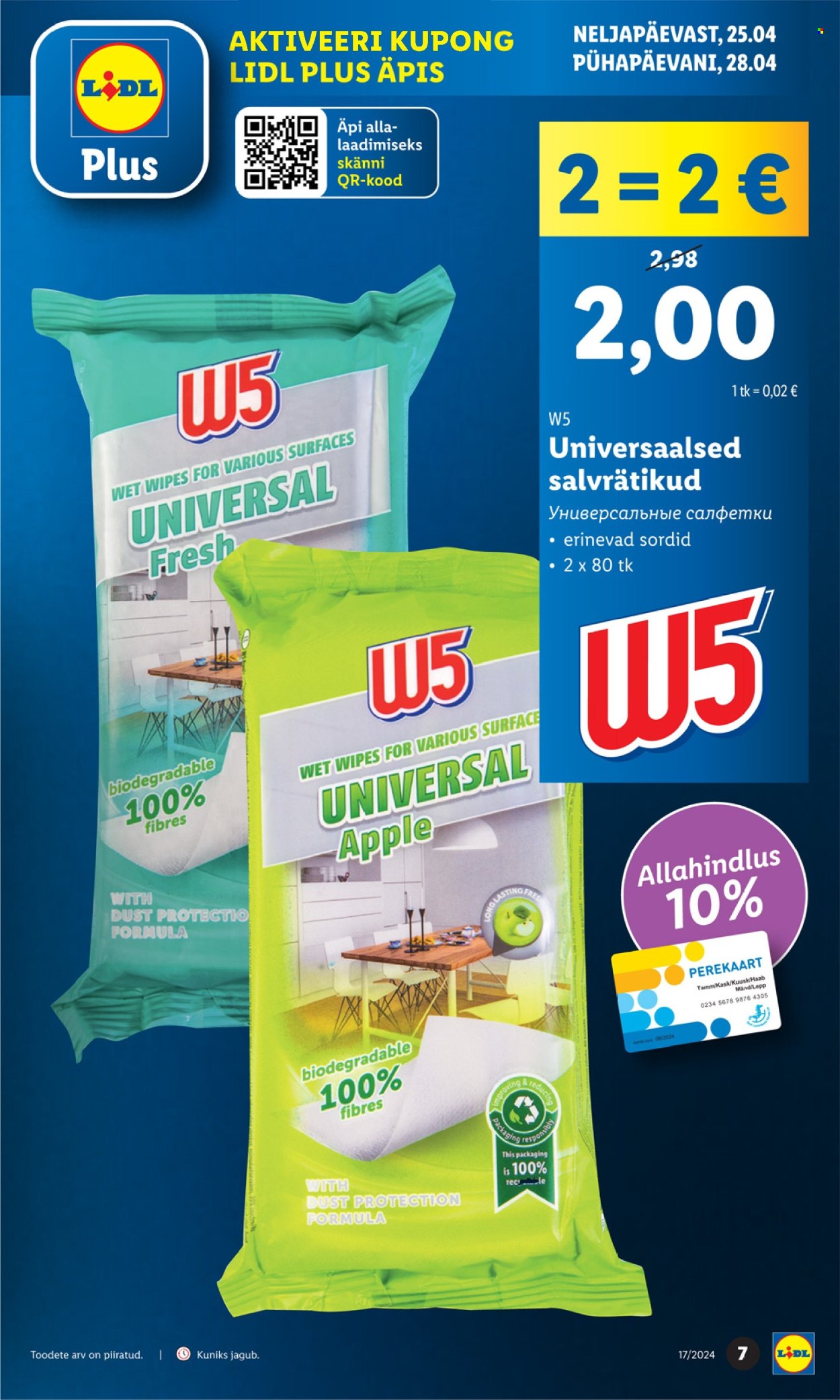 Lidl kliendileht - 25.04.2024 - 28.04.2024. Lehekülg 7
