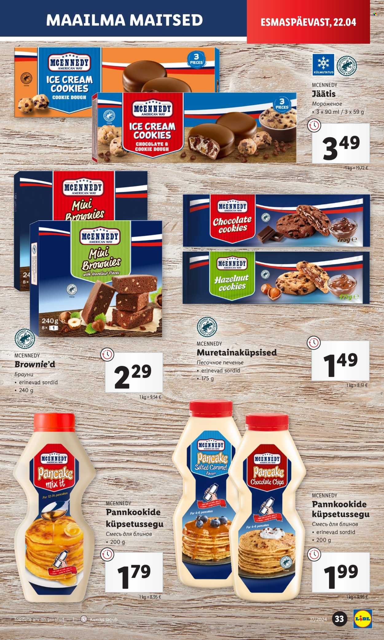 Lidl kliendileht - 25.04.2024 - 28.04.2024. Lehekülg 33
