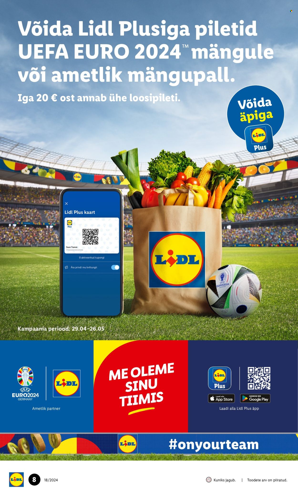Lidl kliendileht - 29.04.2024 - 05.05.2024. Lehekülg 8
