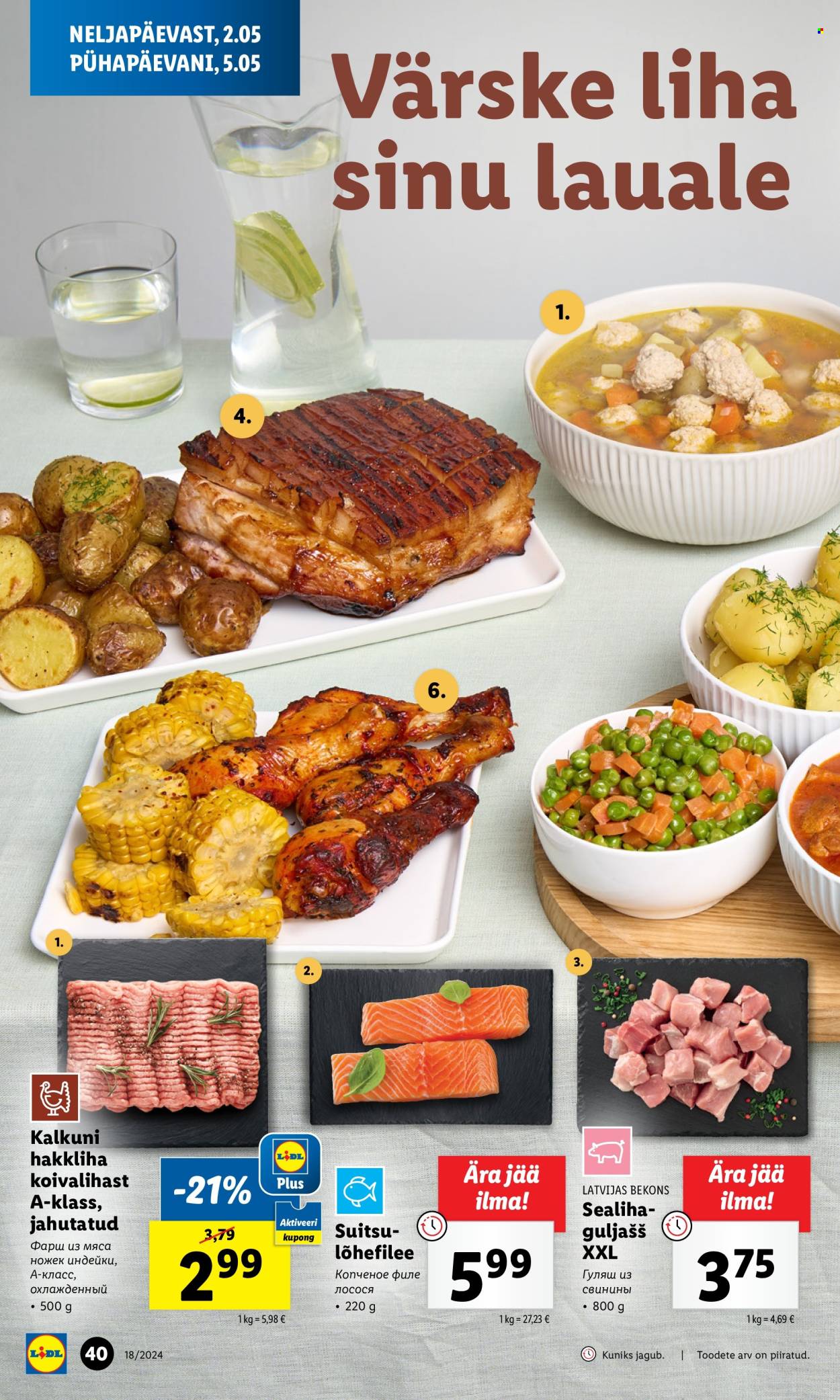 Lidl kliendileht - 29.04.2024 - 05.05.2024. Lehekülg 40
