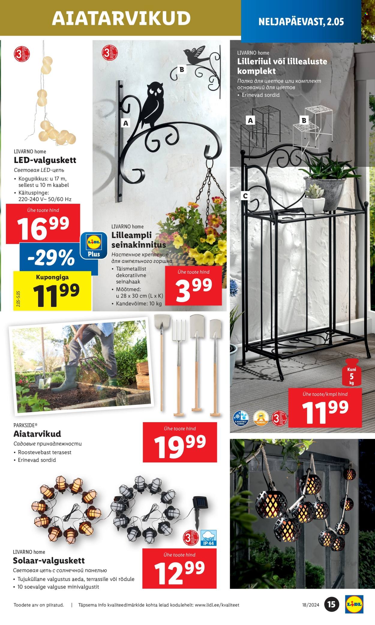 Lidl kliendileht - 29.04.2024 - 05.05.2024. Lehekülg 15