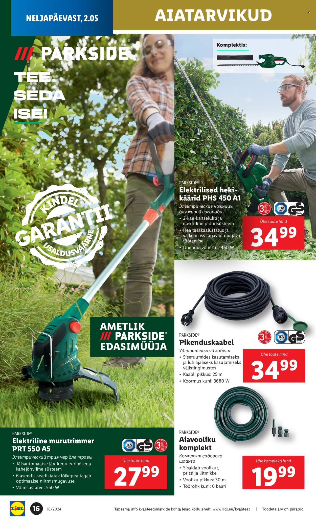 Lidl kliendileht - 29.04.2024 - 05.05.2024. Lehekülg 16