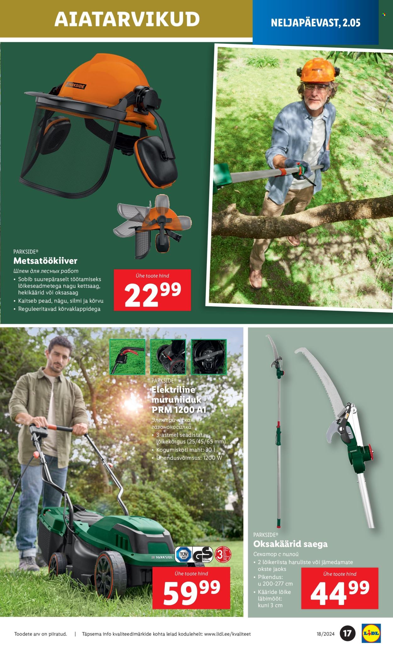 Lidl kliendileht - 29.04.2024 - 05.05.2024. Lehekülg 17