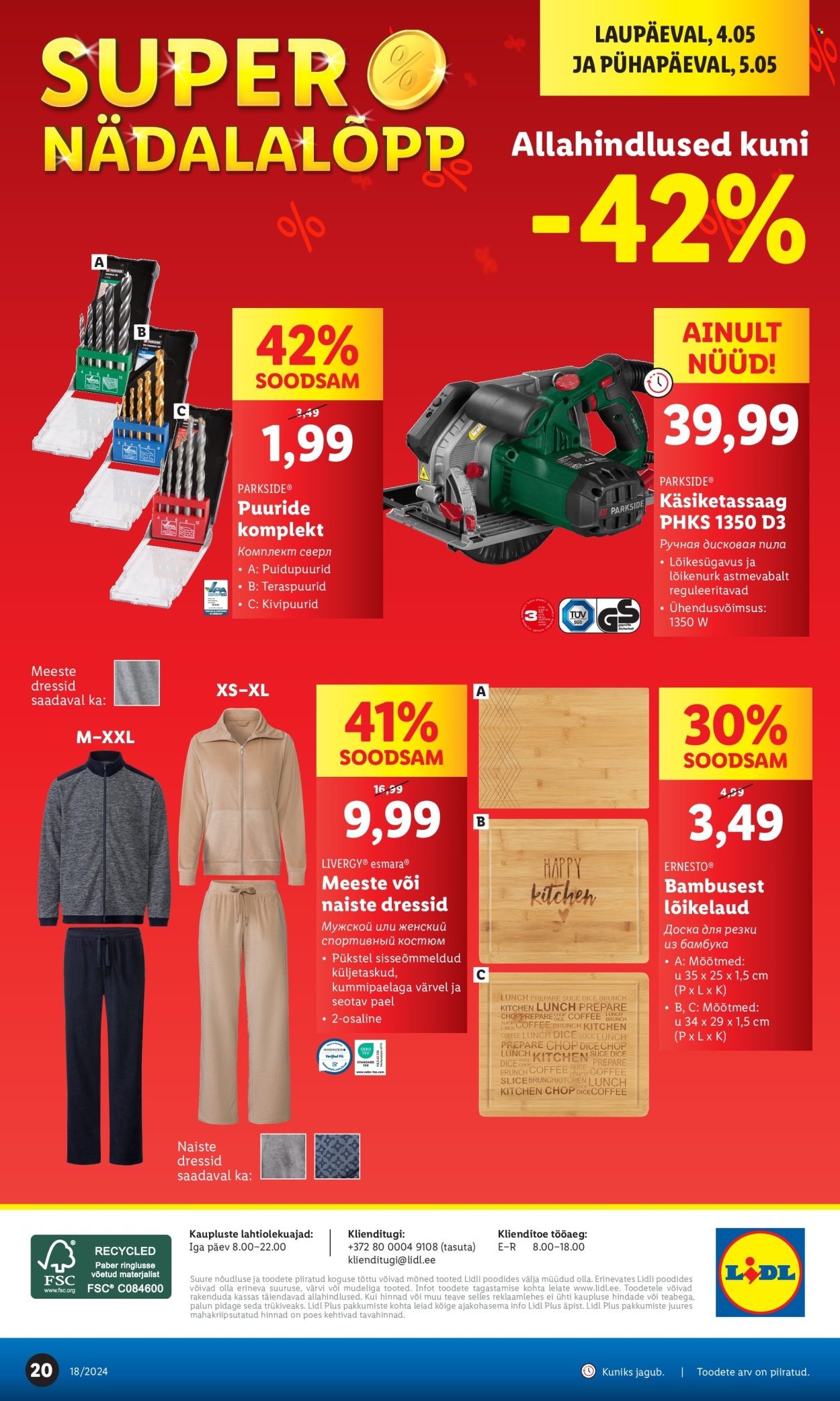 Lidl kliendileht - 29.04.2024 - 05.05.2024. Lehekülg 20