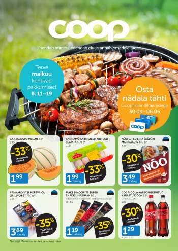 Kaupluse Coop kliendileht - 30.04.2024 - 06.05.2024.