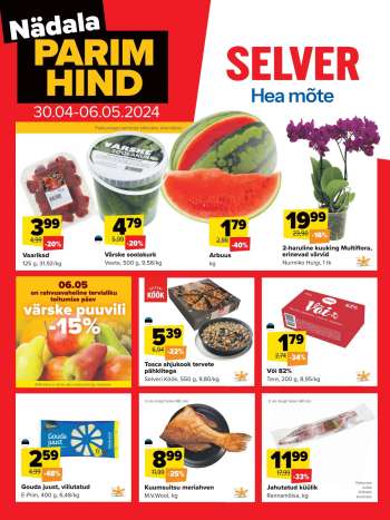 Kaupluse Selver kliendileht - 30.04.2024 - 06.05.2024.