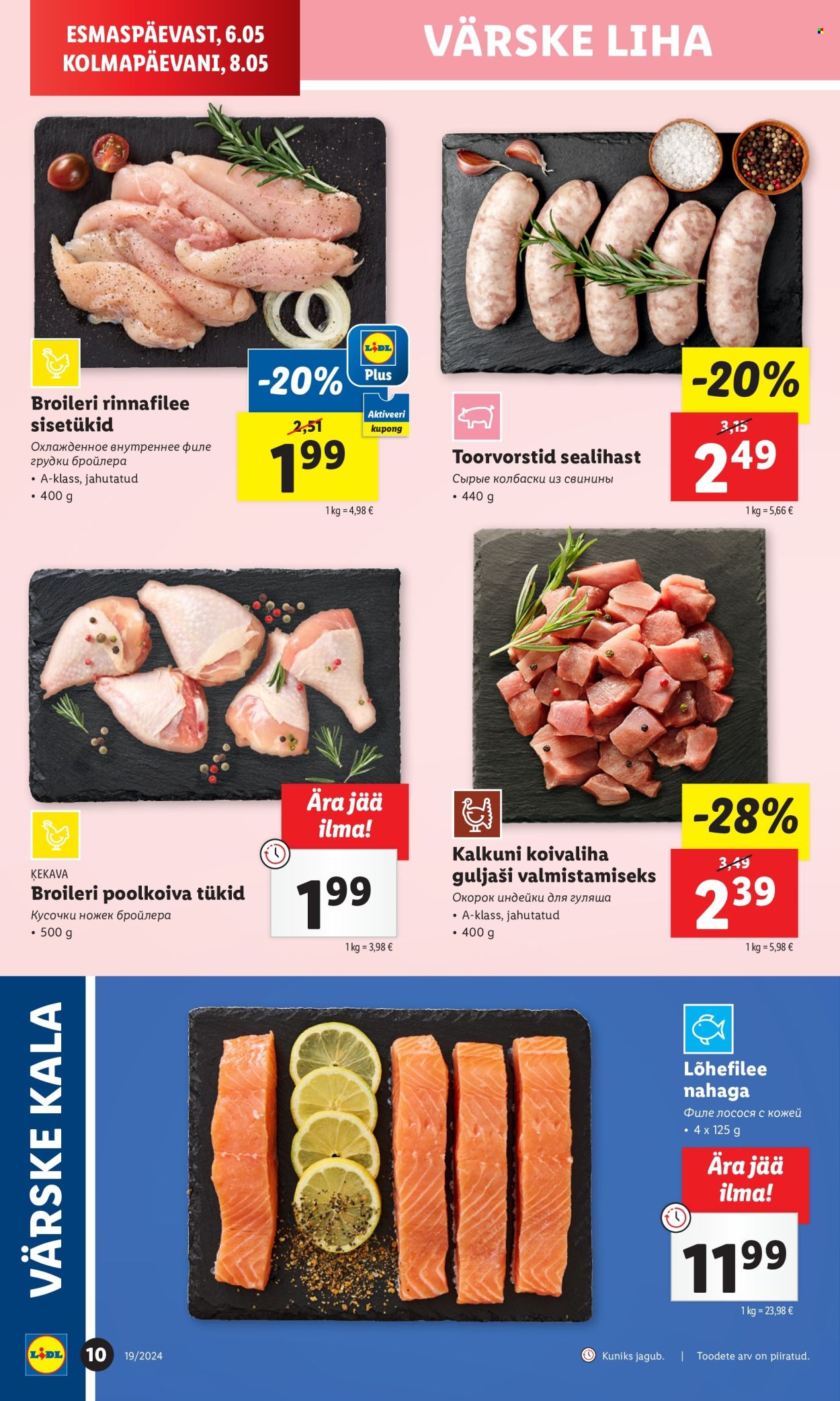 Lidl kliendileht - 06.05.2024 - 12.05.2024. Lehekülg 10