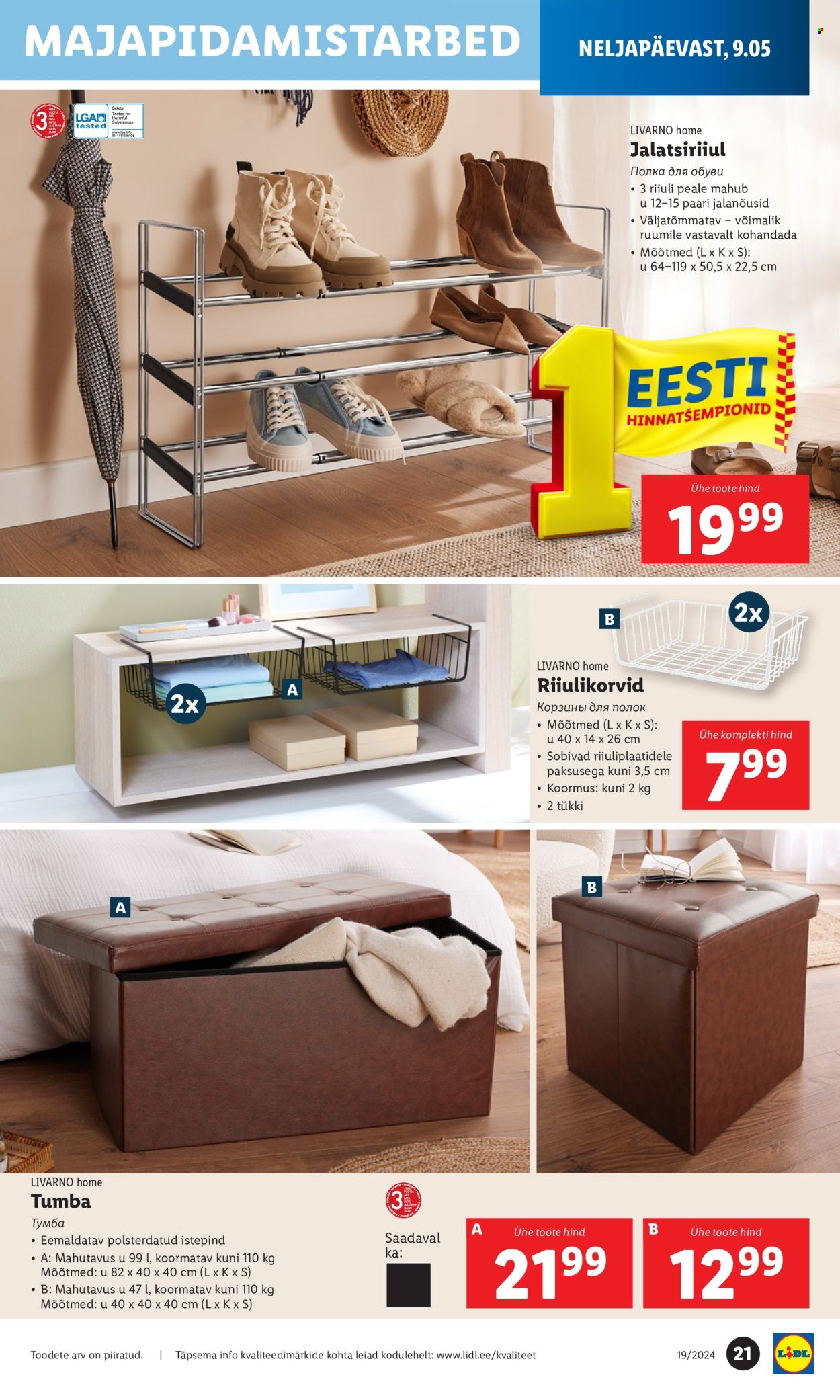 Lidl kliendileht - 06.05.2024 - 12.05.2024. Lehekülg 21
