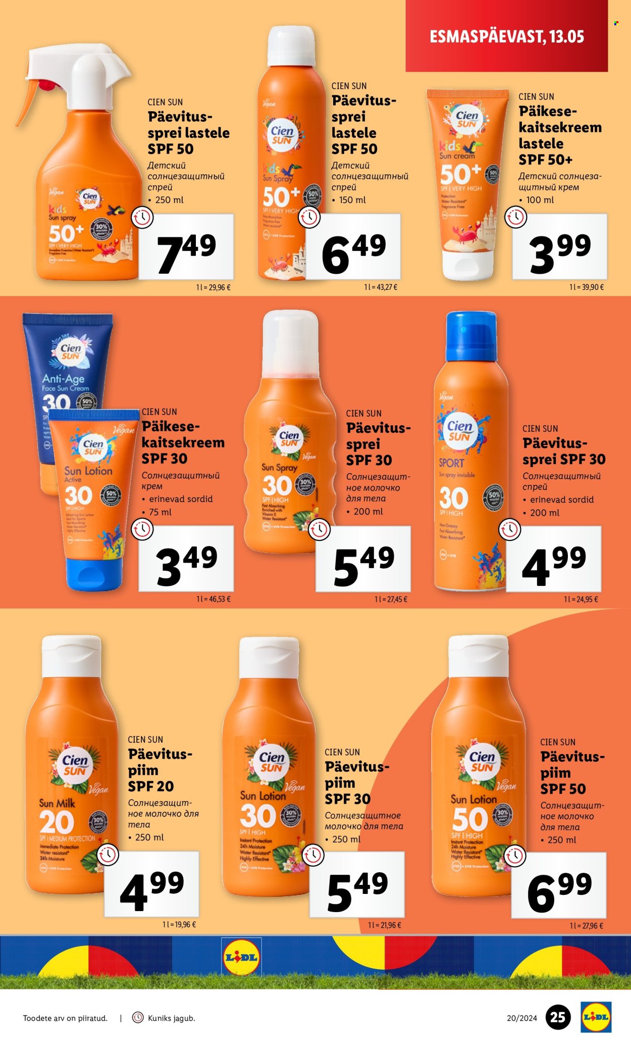 Lidl kliendileht - 13.05.2024 - 19.05.2024. Lehekülg 25