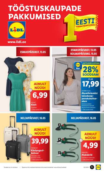 Kaupluse Lidl kliendileht - 13.05.2024 - 19.05.2024.