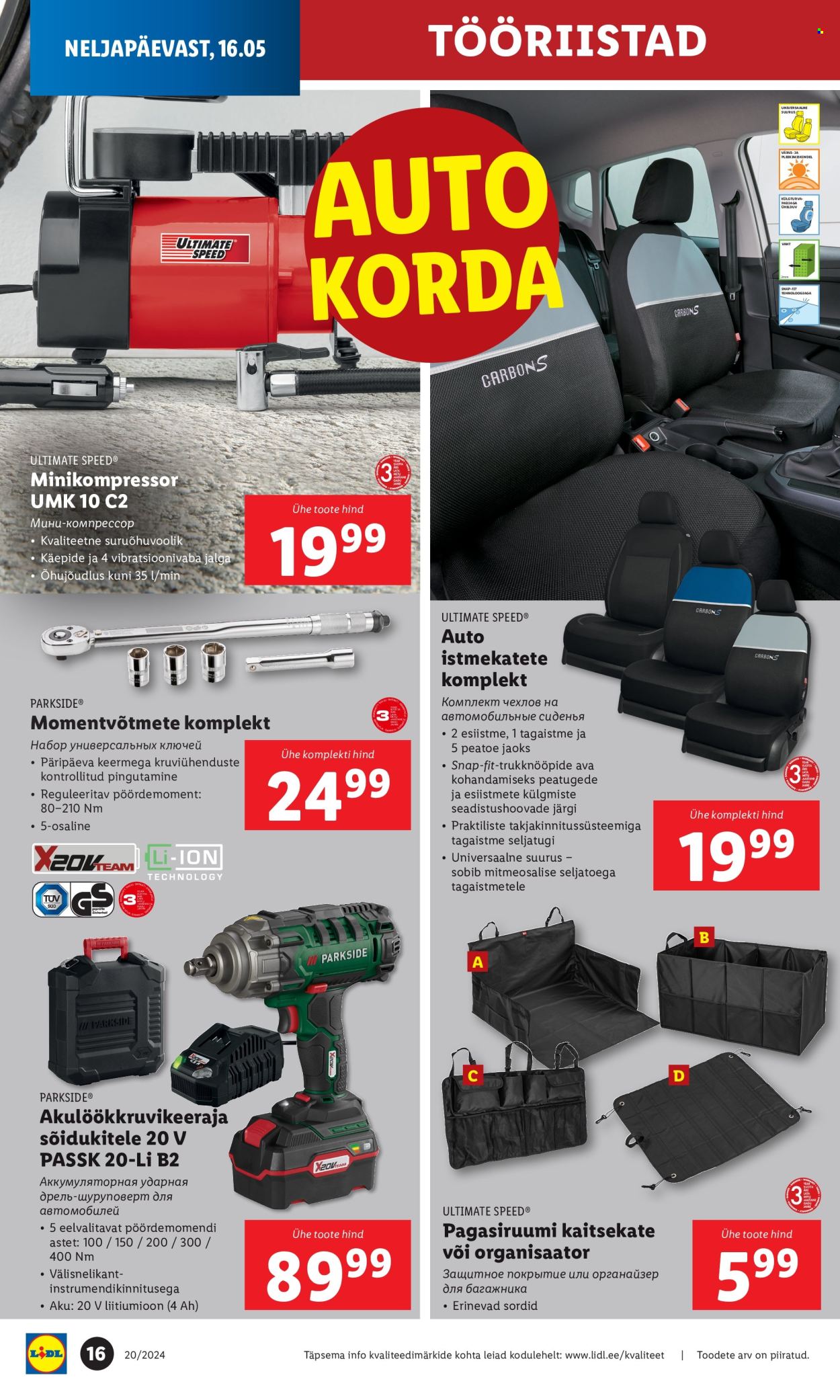 Lidl kliendileht - 13.05.2024 - 19.05.2024. Lehekülg 16