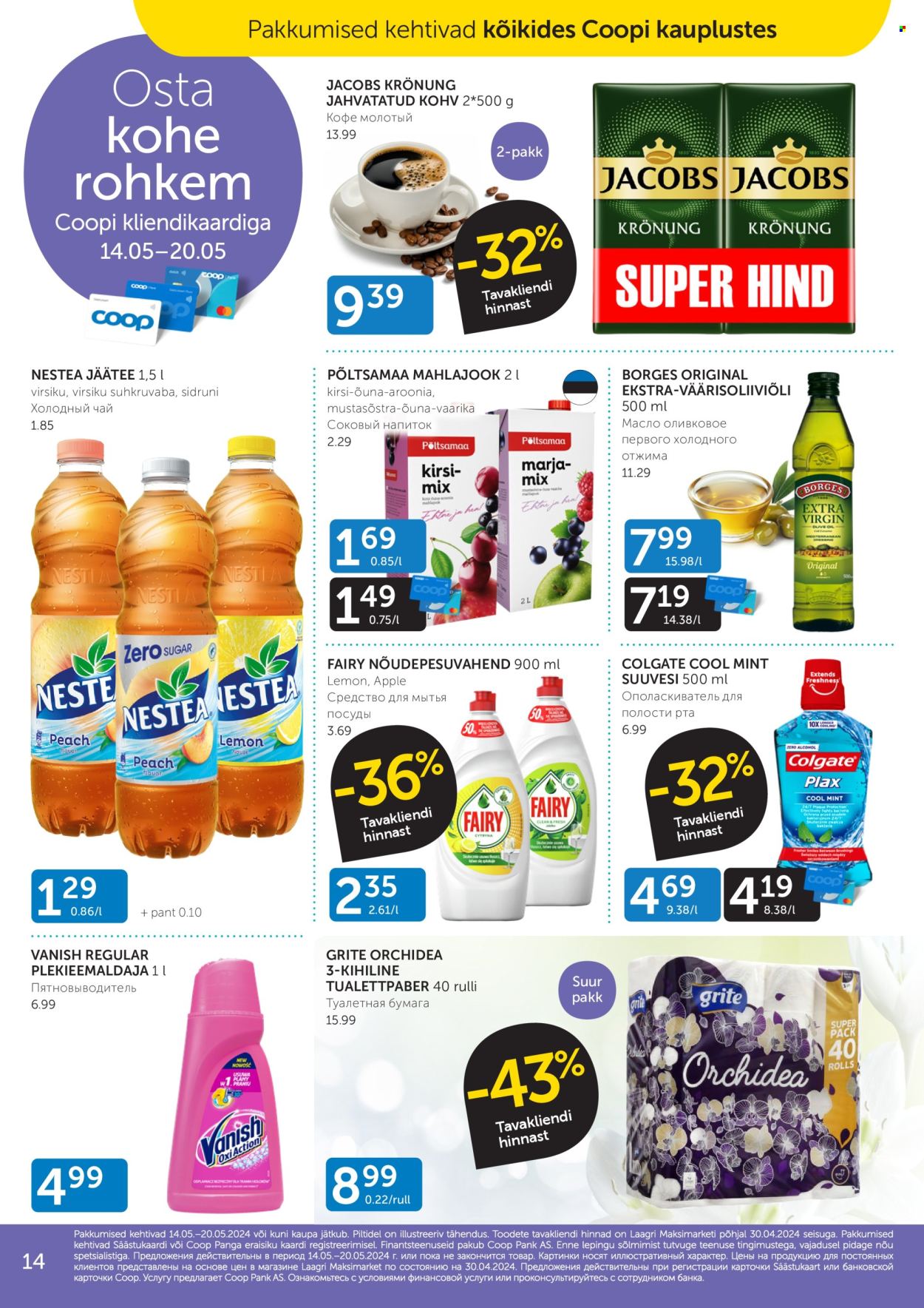 Coop kliendileht - 14.05.2024 - 20.05.2024. Lehekülg 14