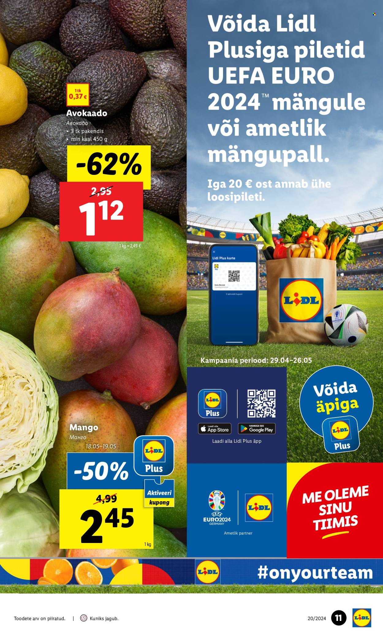 Lidl kliendileht - 16.05.2024 - 19.05.2024. Lehekülg 11