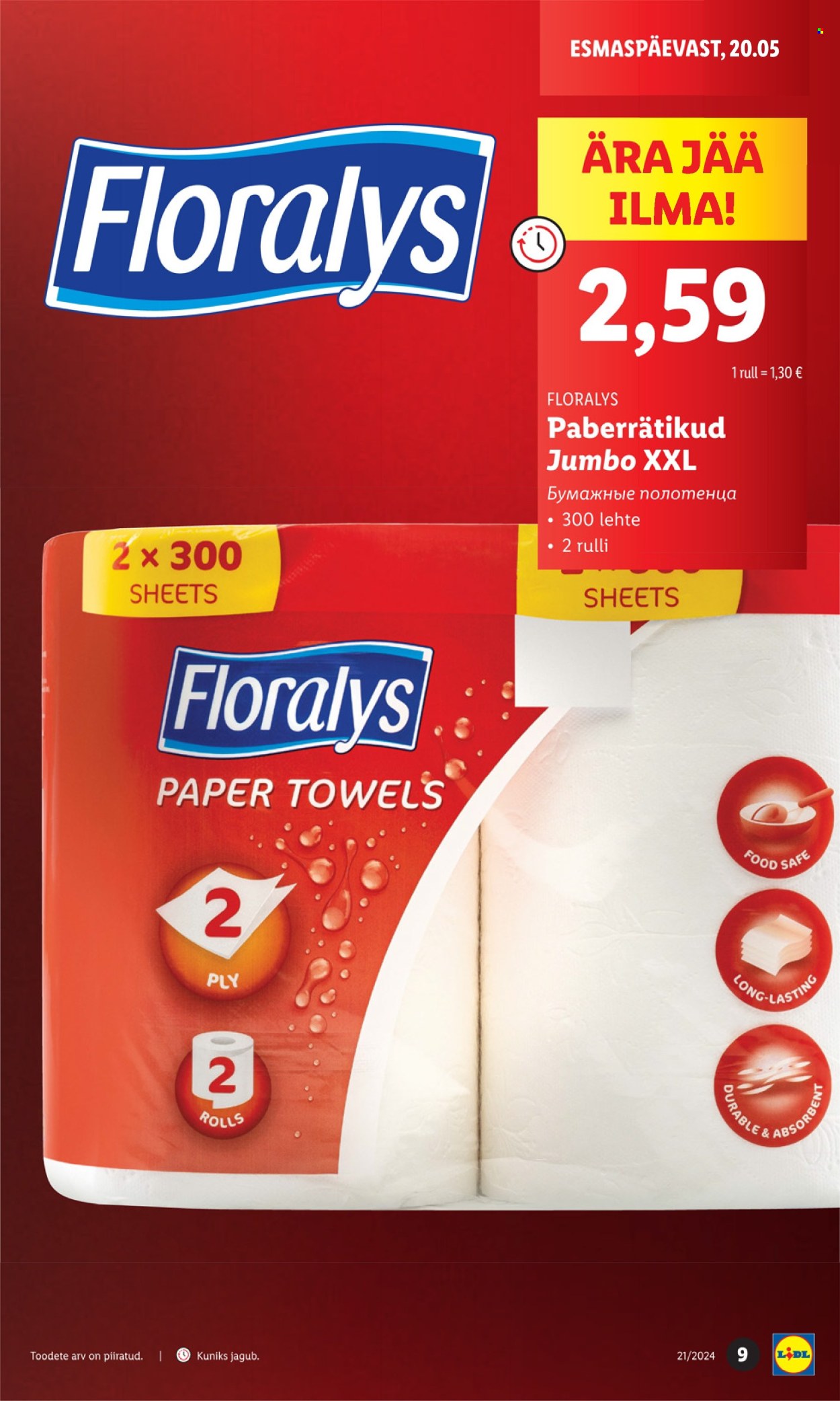 Lidl kliendileht - 20.05.2024 - 26.05.2024. Lehekülg 9