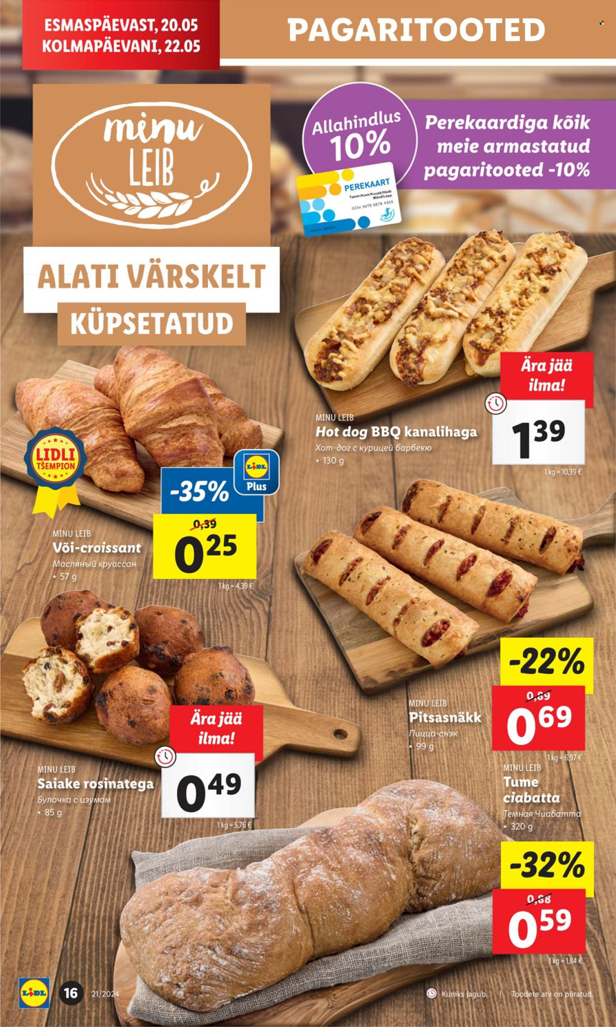 Lidl kliendileht - 20.05.2024 - 26.05.2024. Lehekülg 16