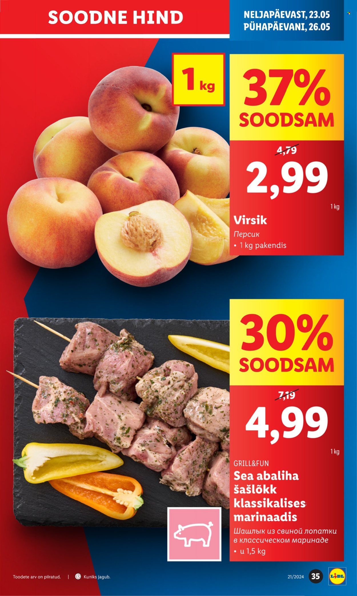 Lidl kliendileht - 20.05.2024 - 26.05.2024. Lehekülg 35