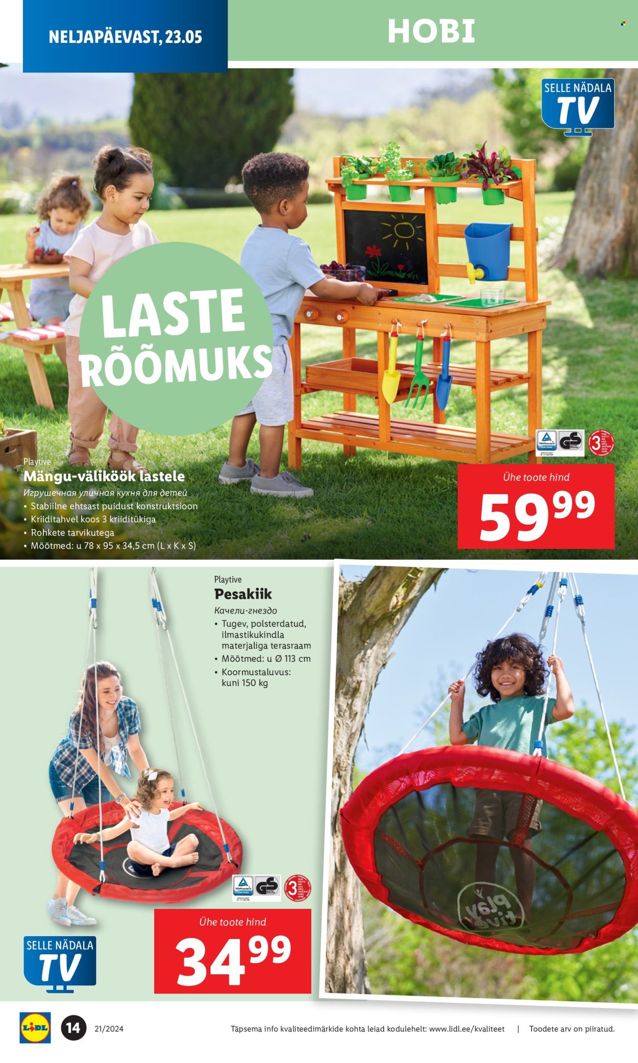 Lidl kliendileht - 20.05.2024 - 26.05.2024. Lehekülg 14
