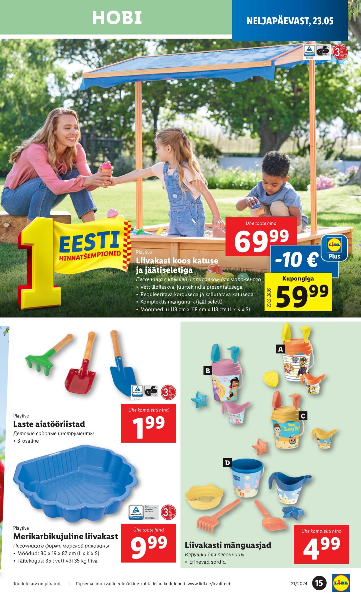 Lidl kliendileht - 20.05.2024 - 26.05.2024. Lehekülg 15