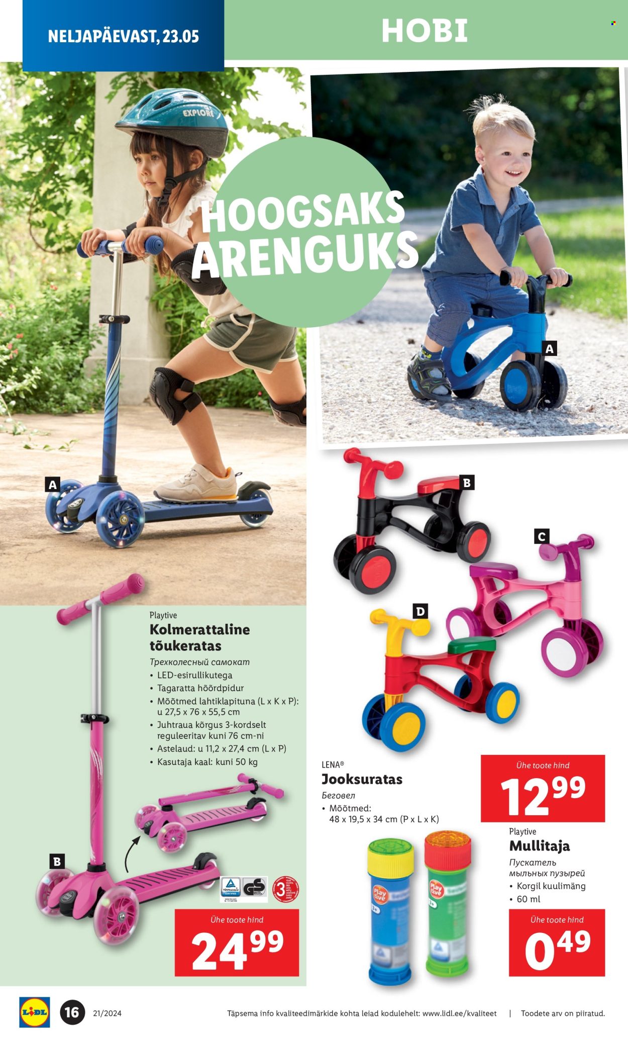 Lidl kliendileht - 20.05.2024 - 26.05.2024. Lehekülg 16