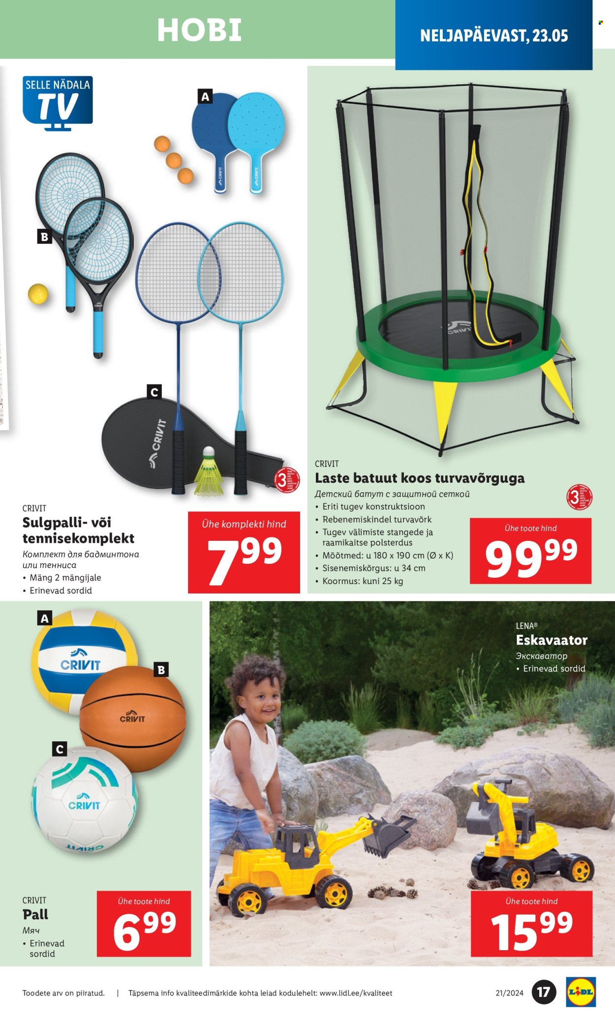Lidl kliendileht - 20.05.2024 - 26.05.2024. Lehekülg 17
