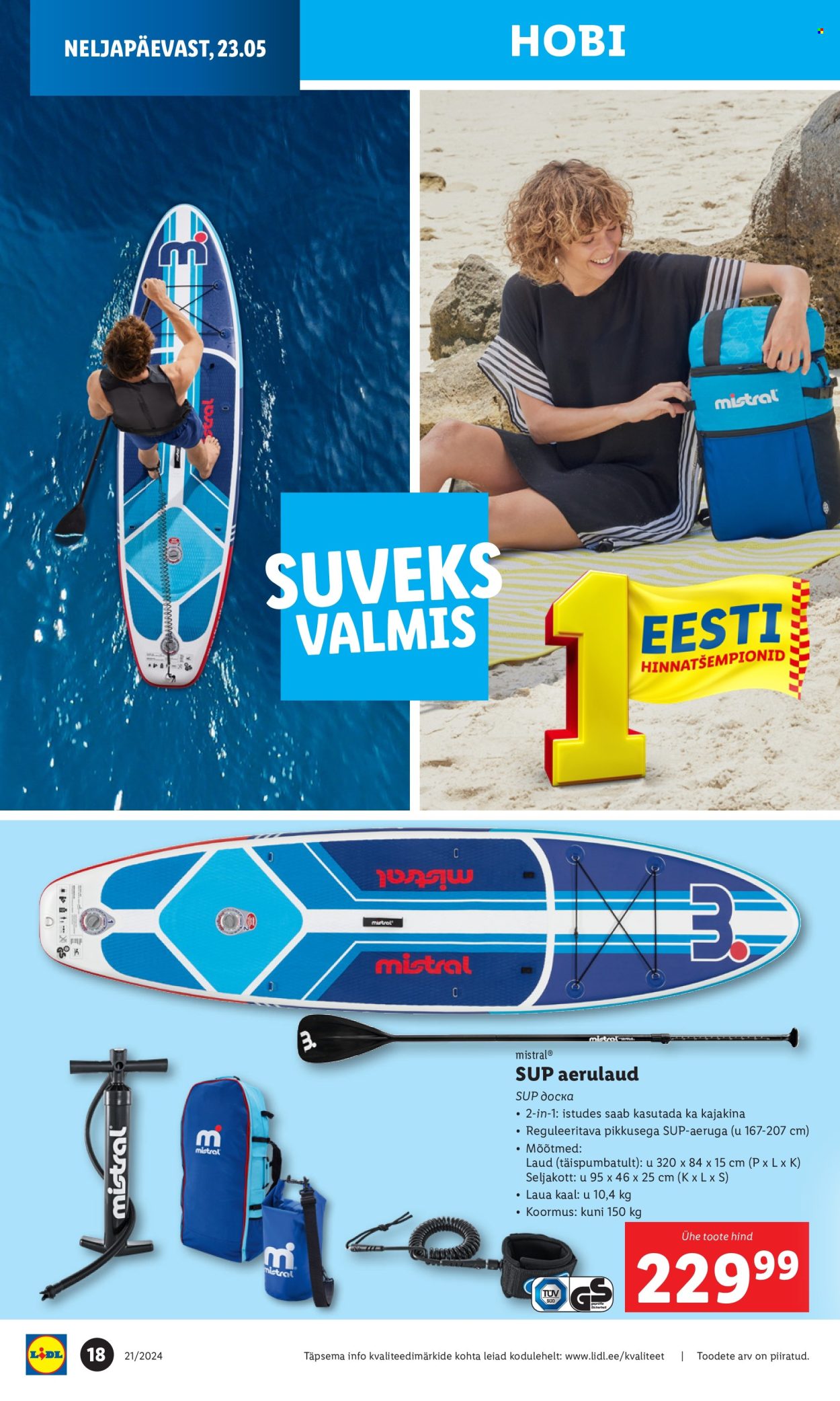 Lidl kliendileht - 20.05.2024 - 26.05.2024. Lehekülg 18