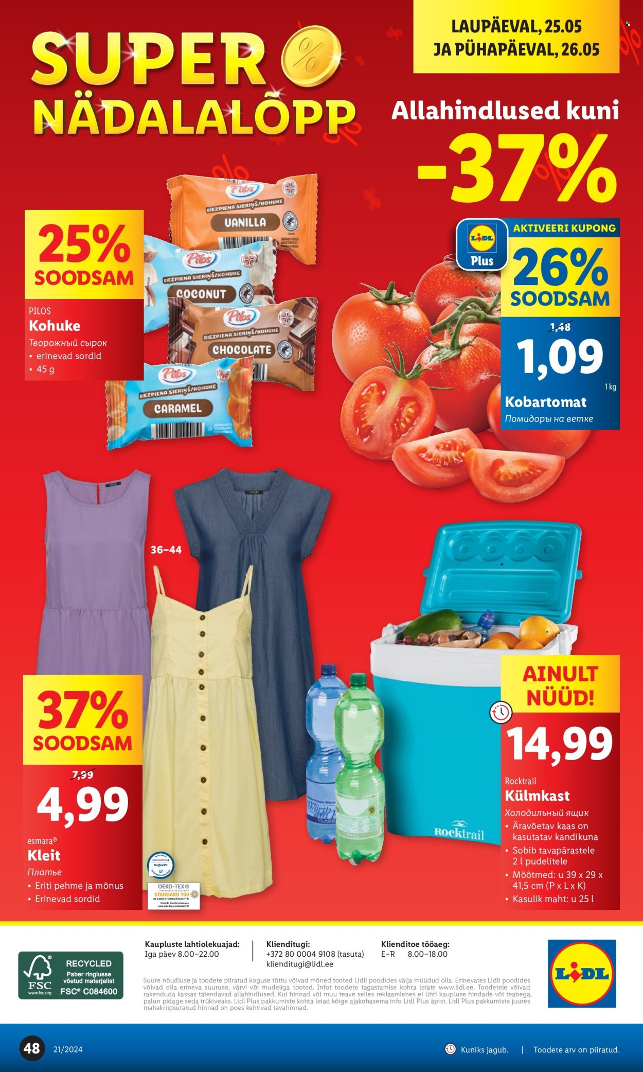 Lidl kliendileht - 20.05.2024 - 26.05.2024. Lehekülg 48