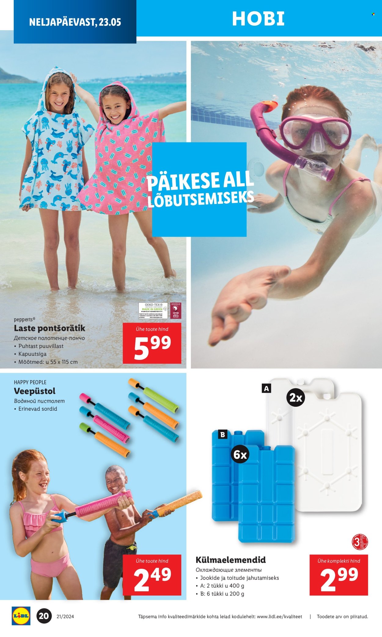 Lidl kliendileht - 20.05.2024 - 26.05.2024. Lehekülg 20