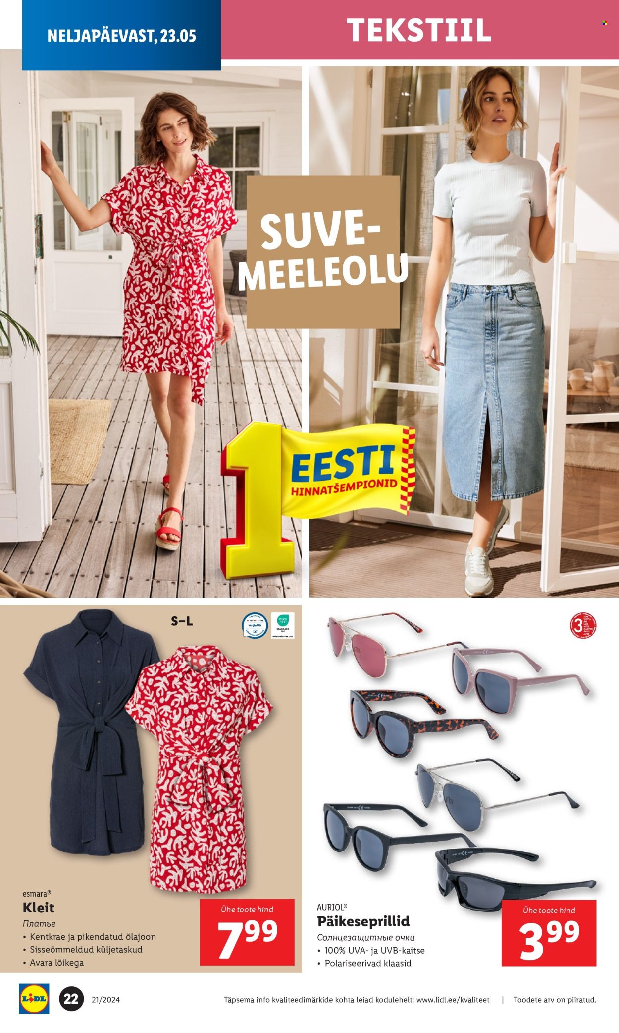 Lidl kliendileht - 20.05.2024 - 26.05.2024. Lehekülg 22