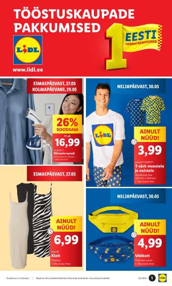 Kaupluse Lidl kliendileht - 27.05.2024 - 02.06.2024.