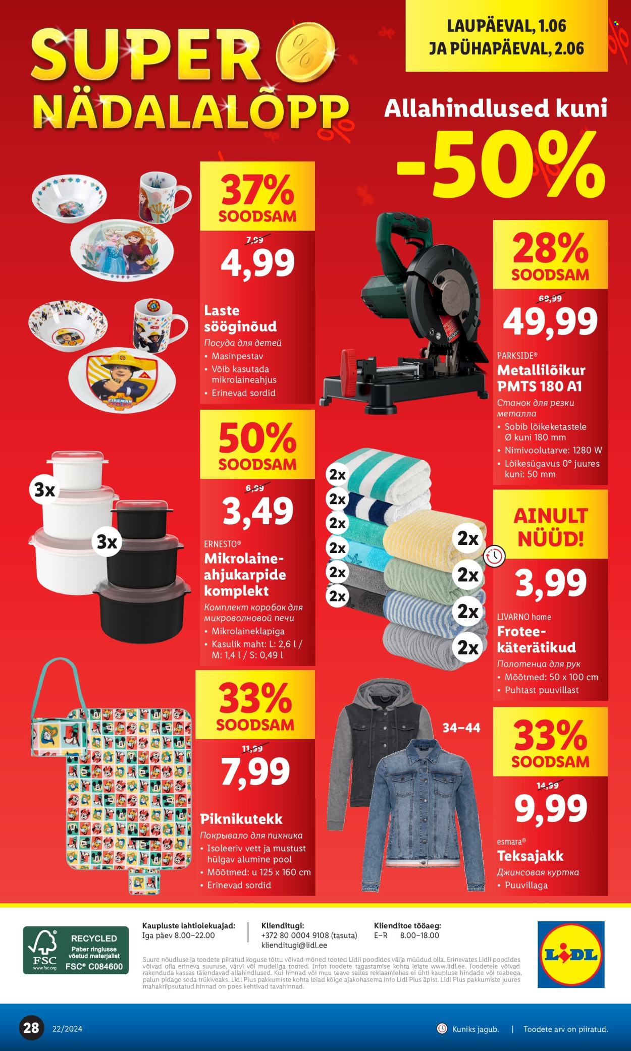 Lidl kliendileht - 27.05.2024 - 02.06.2024. Lehekülg 28