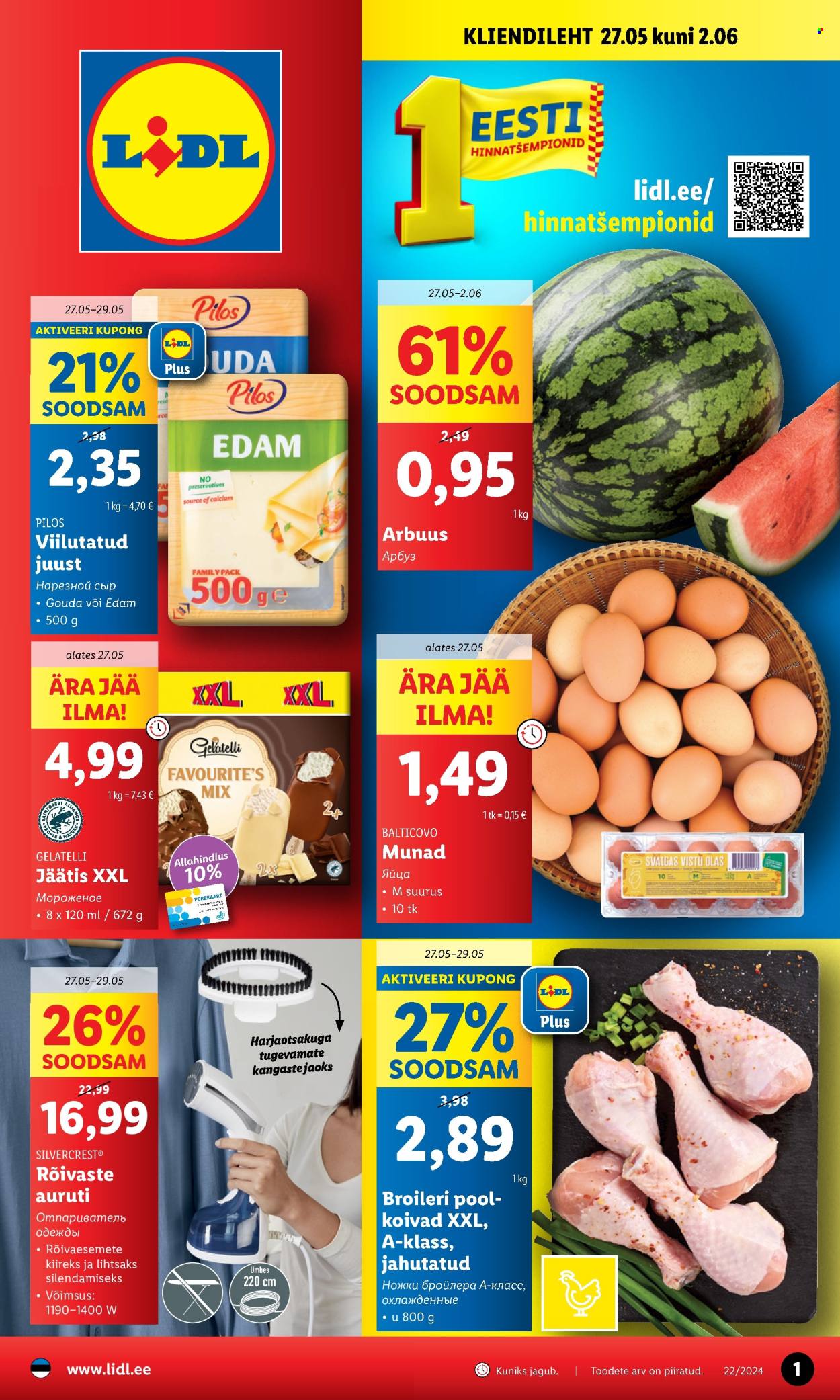 Lidl kliendileht - 27.05.2024 - 02.06.2024. Lehekülg 1