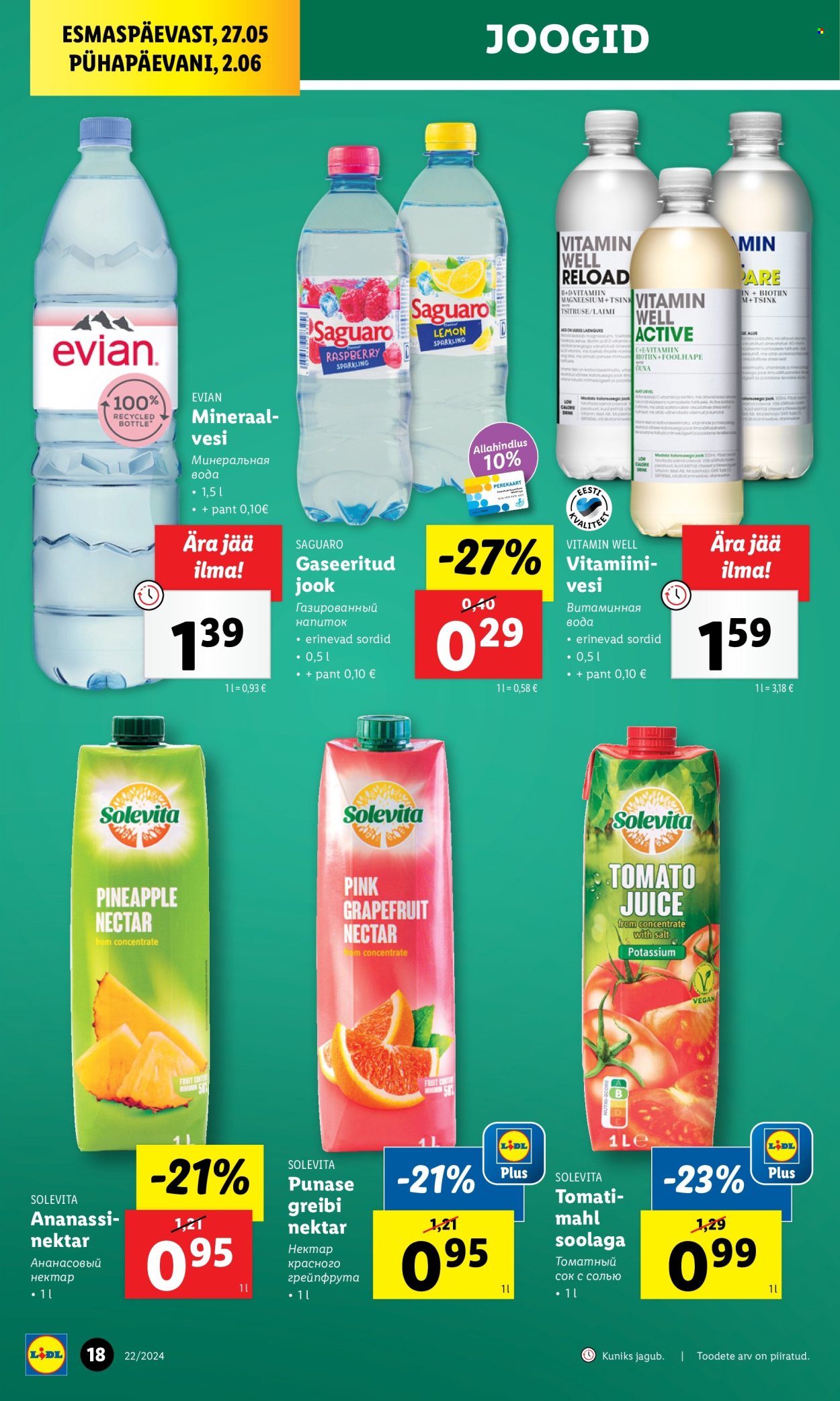 Lidl kliendileht - 27.05.2024 - 02.06.2024. Lehekülg 18