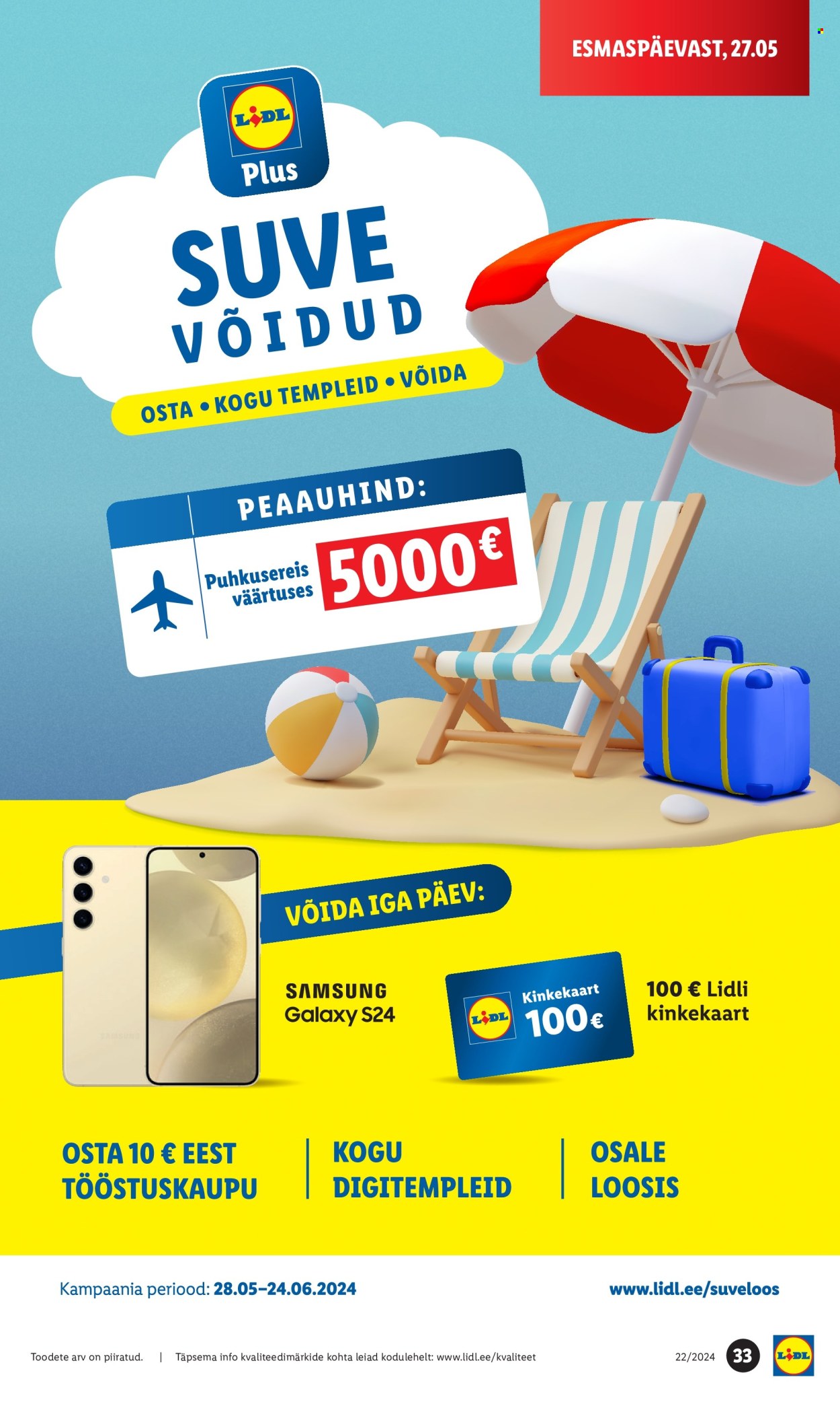 Lidl kliendileht - 30.05.2024 - 02.06.2024. Lehekülg 33