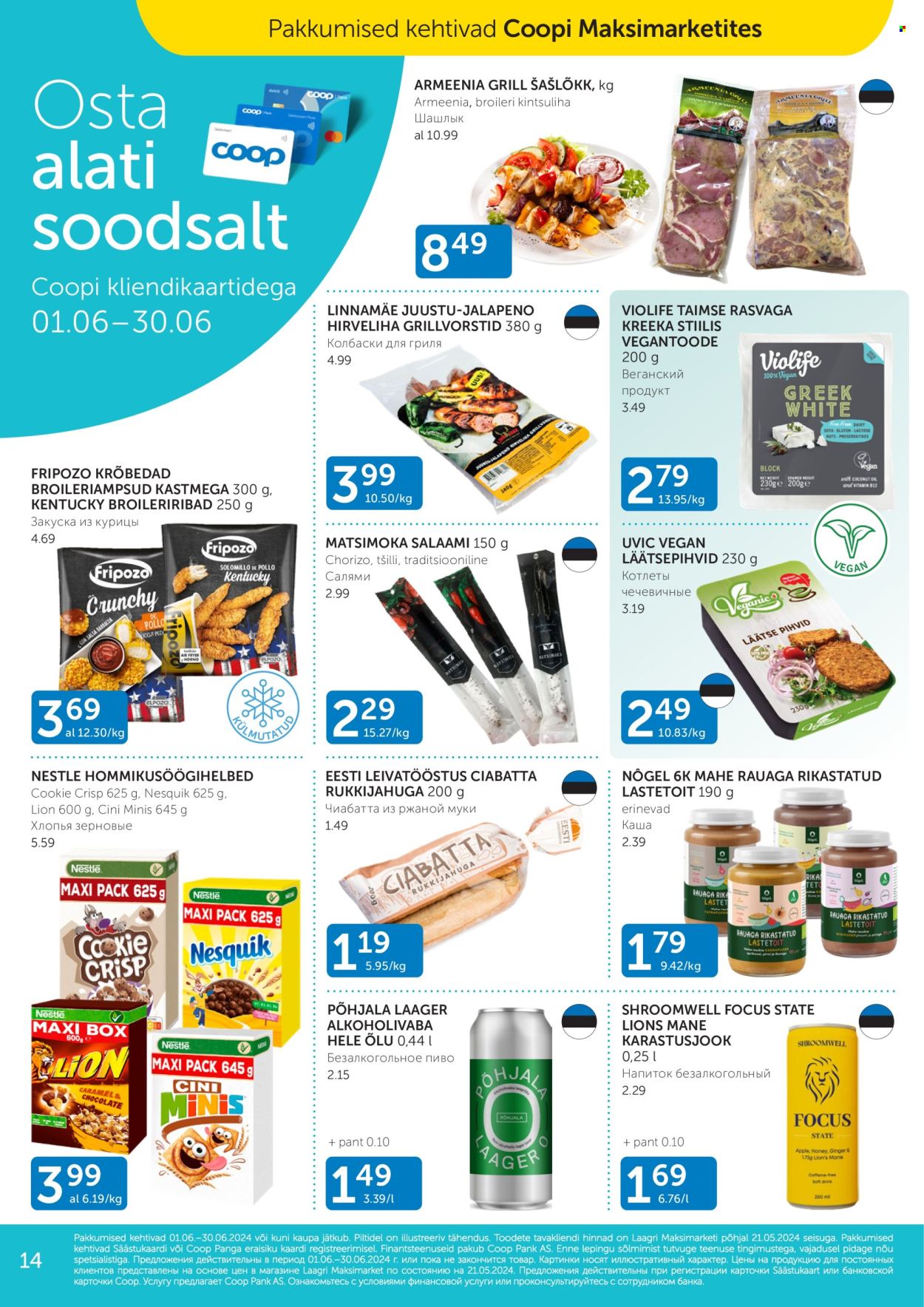 Coop kliendileht - 04.06.2024 - 10.06.2024. Lehekülg 14
