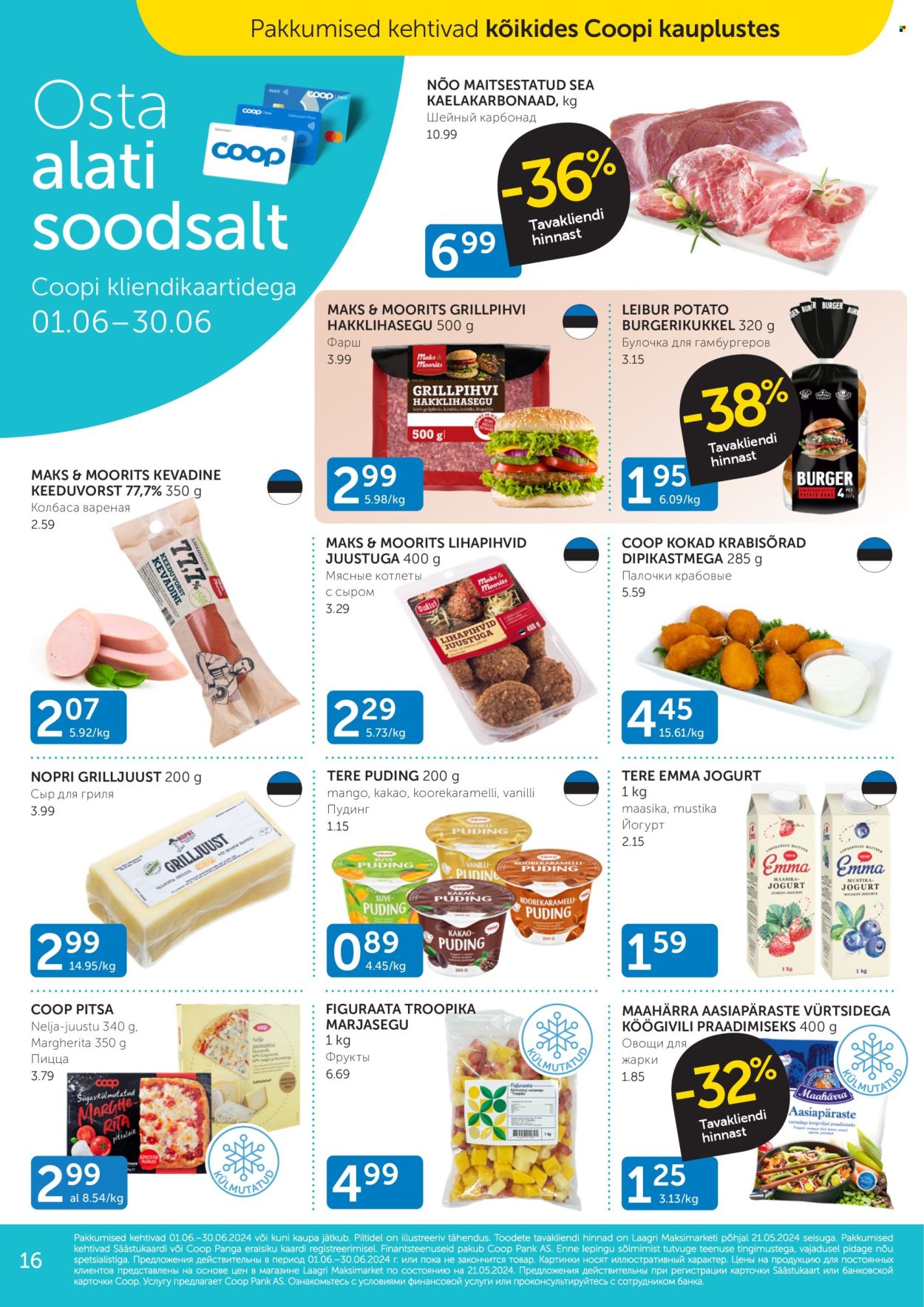 Coop kliendileht - 04.06.2024 - 10.06.2024. Lehekülg 16