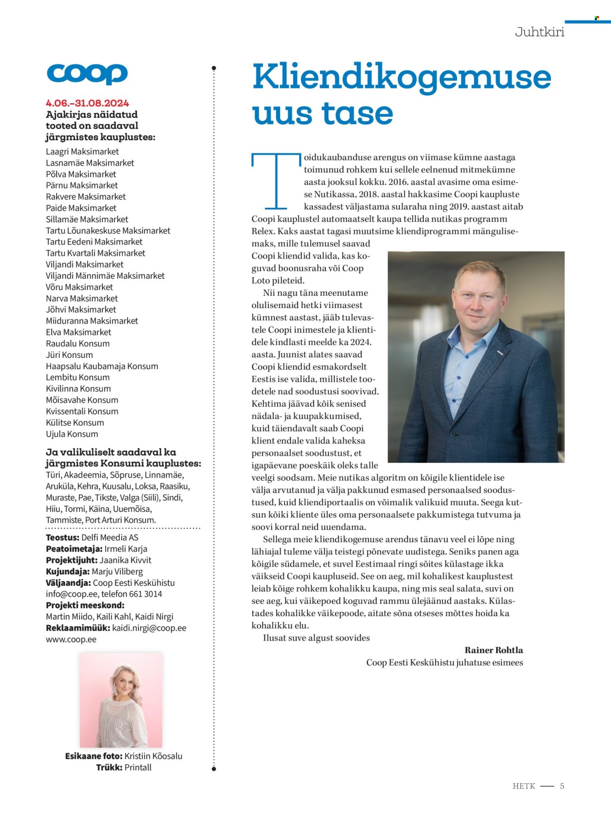 Coop kliendileht. Lehekülg 5