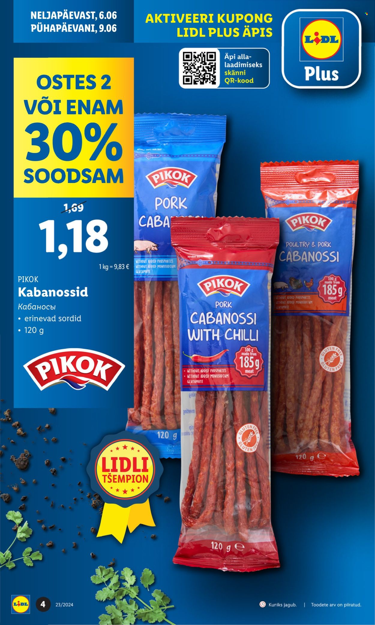 Lidl kliendileht - 06.06.2024 - 09.06.2024. Lehekülg 4