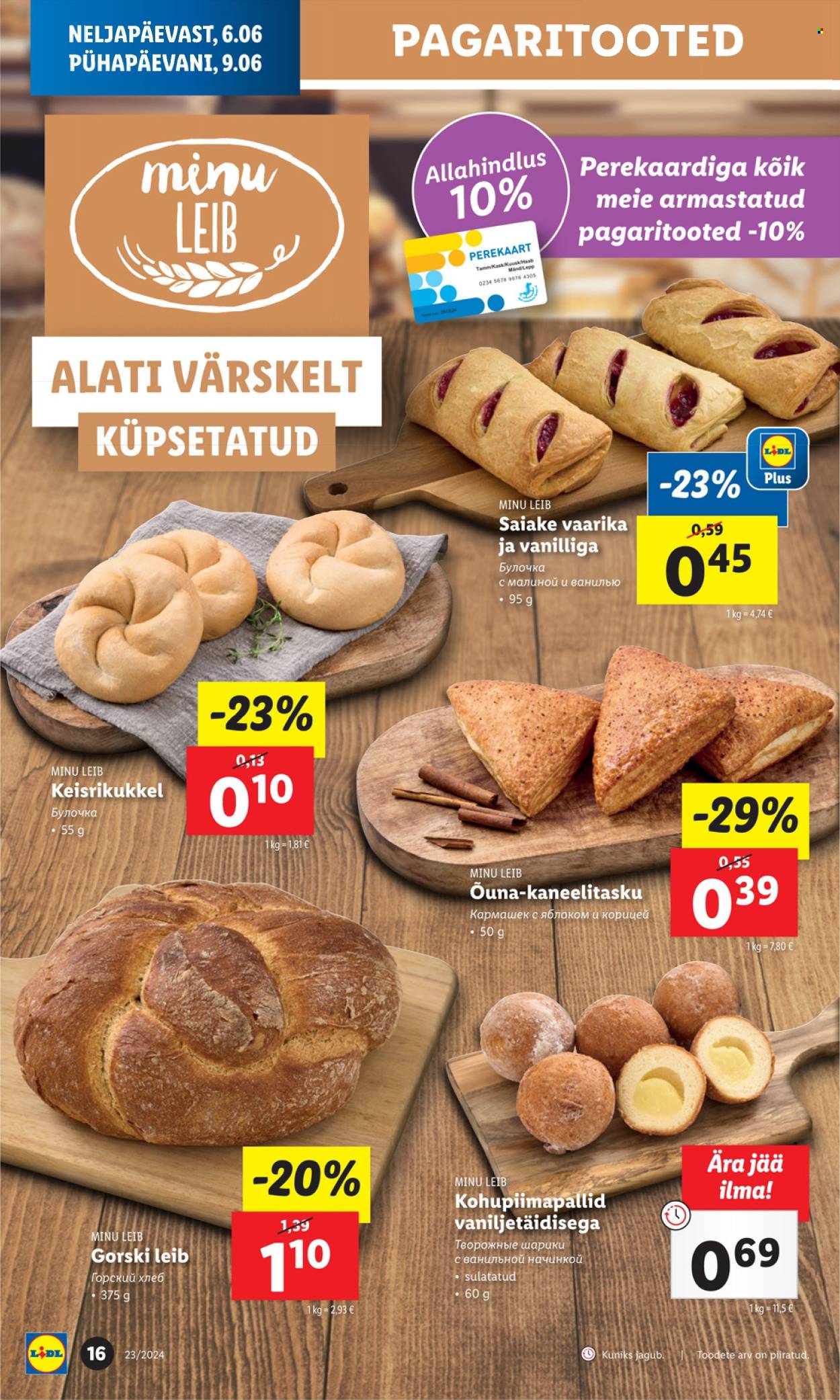 Lidl kliendileht - 06.06.2024 - 09.06.2024. Lehekülg 16