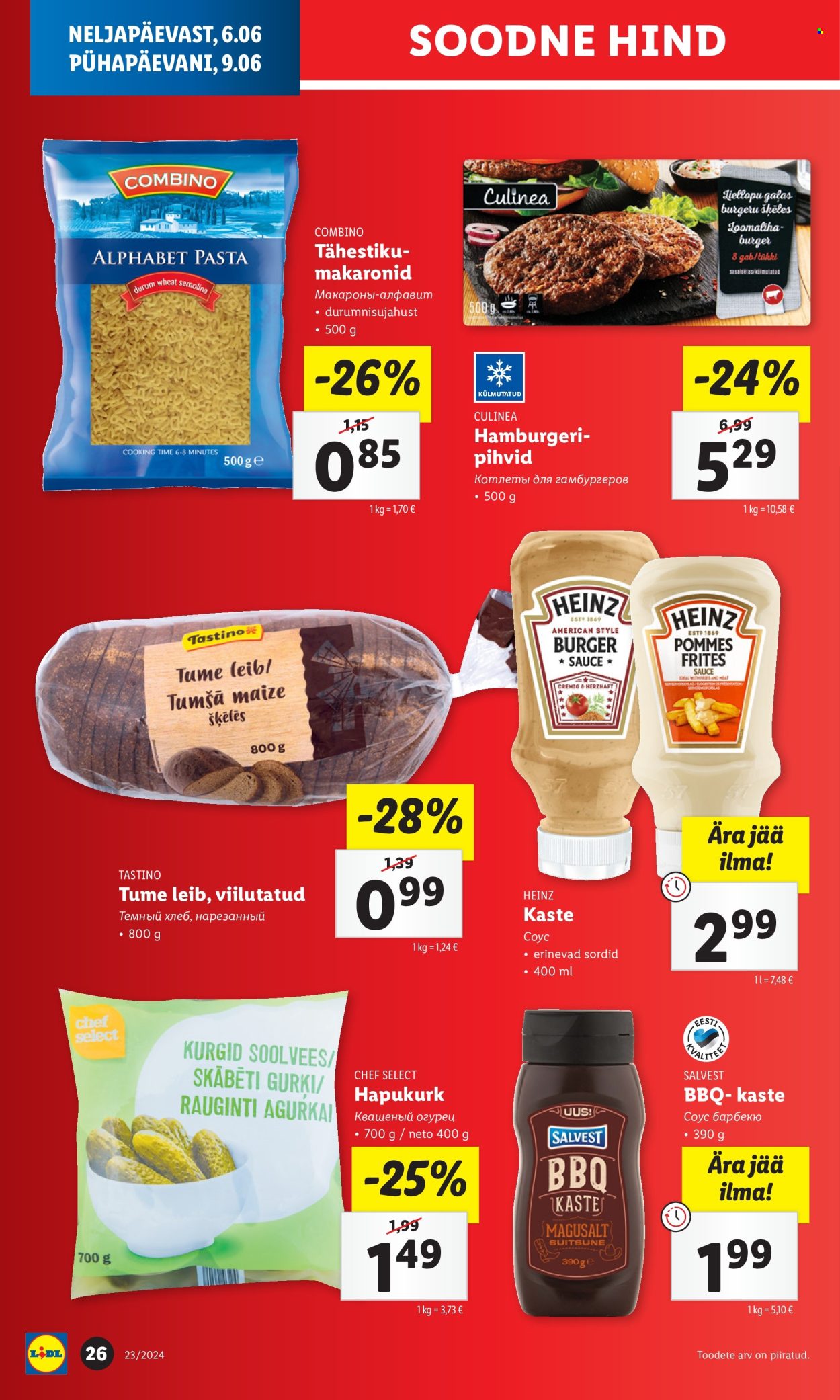 Lidl kliendileht - 06.06.2024 - 09.06.2024. Lehekülg 26