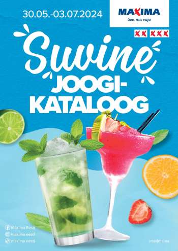 Kaupluse Maxima kliendileht - 30.05.2024 - 03.07.2024.