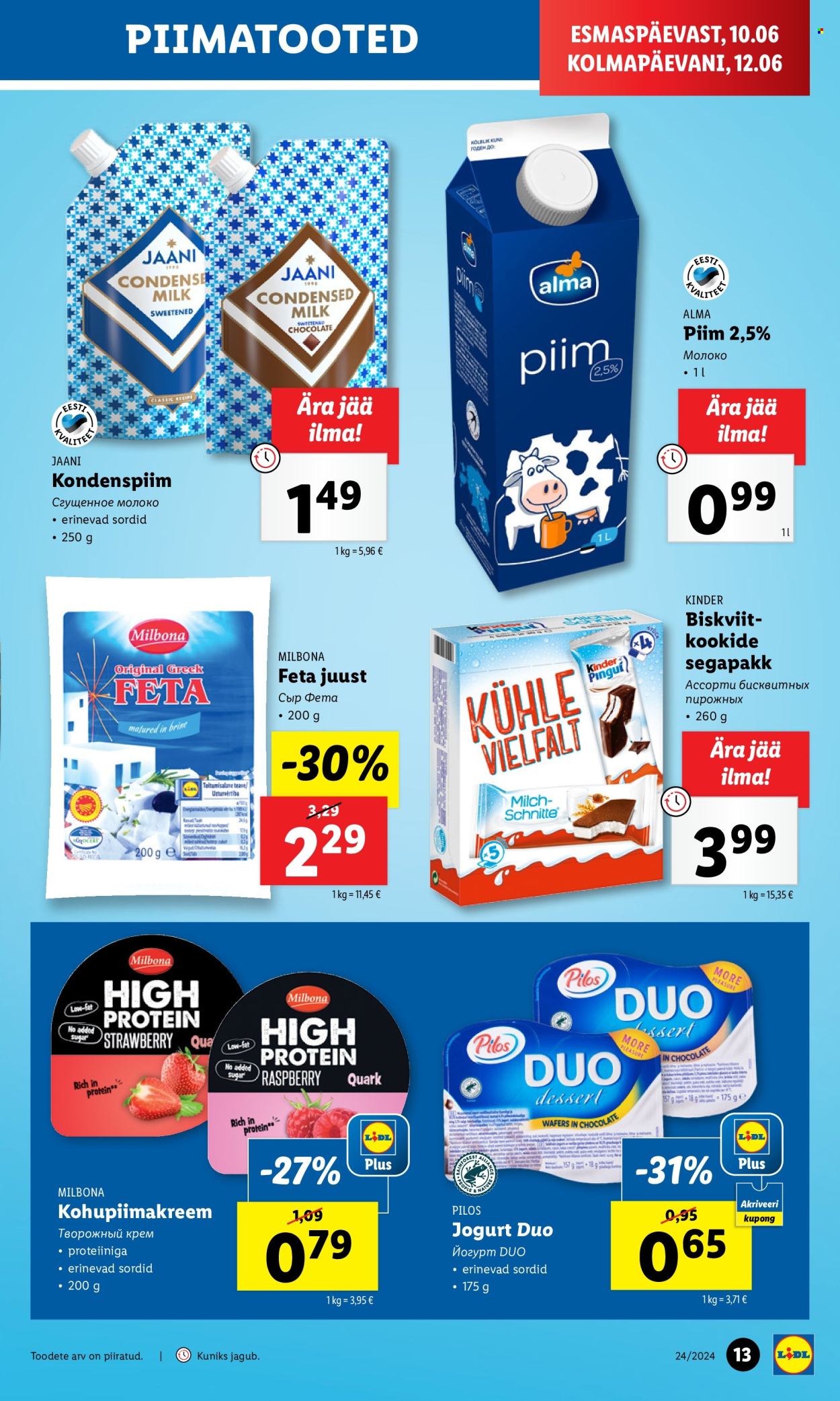 Lidl kliendileht - 10.06.2024 - 16.06.2024. Lehekülg 13