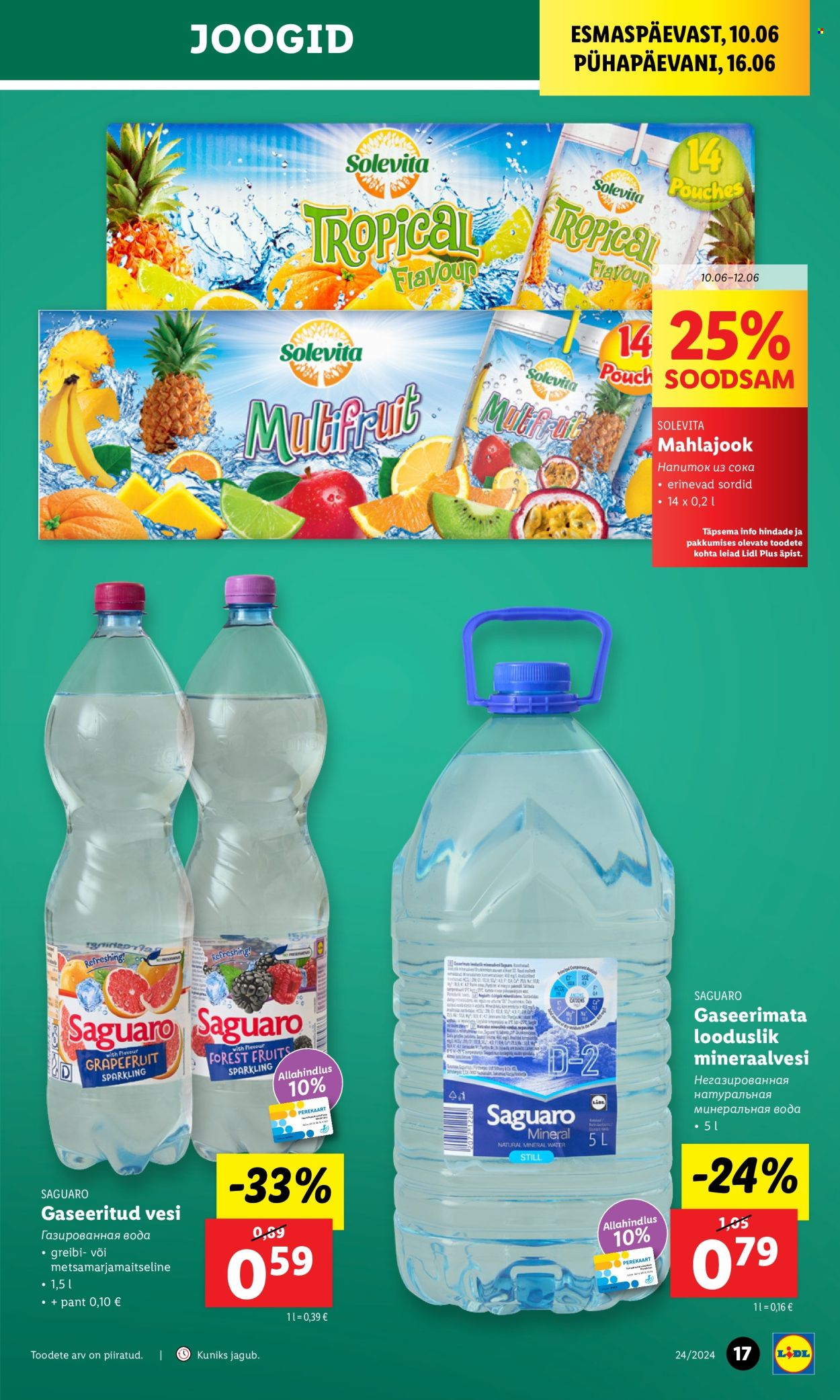 Lidl kliendileht - 10.06.2024 - 16.06.2024. Lehekülg 17